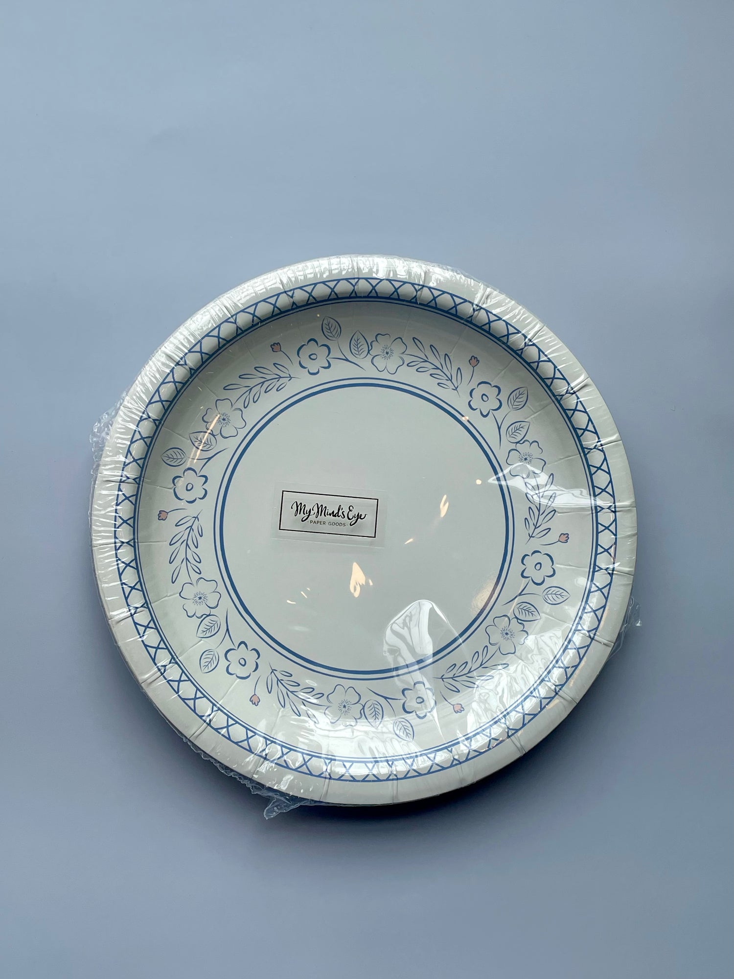 Pembroke Floral 7" Paper Dessert Plate