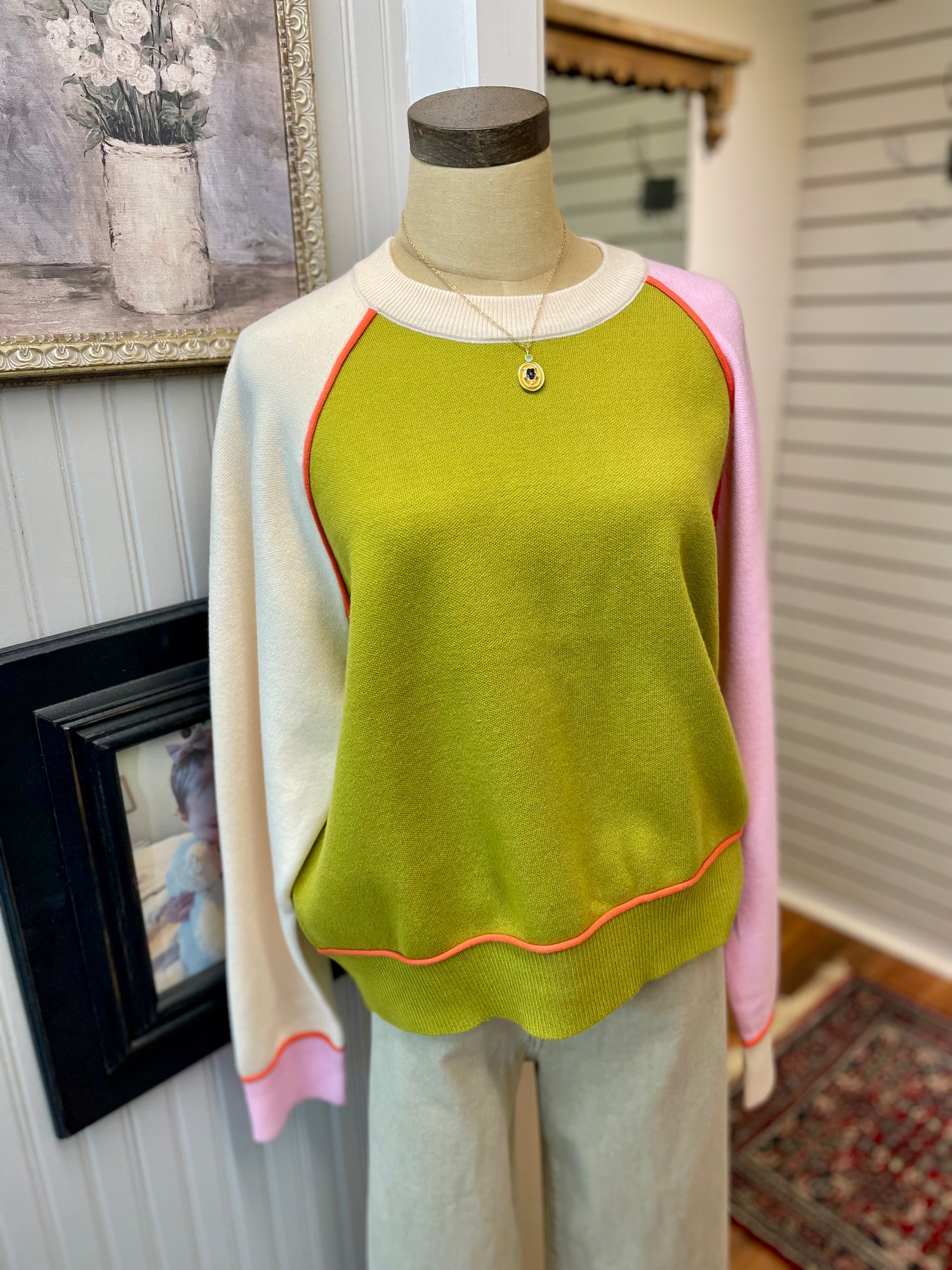 Green Tea Sweater