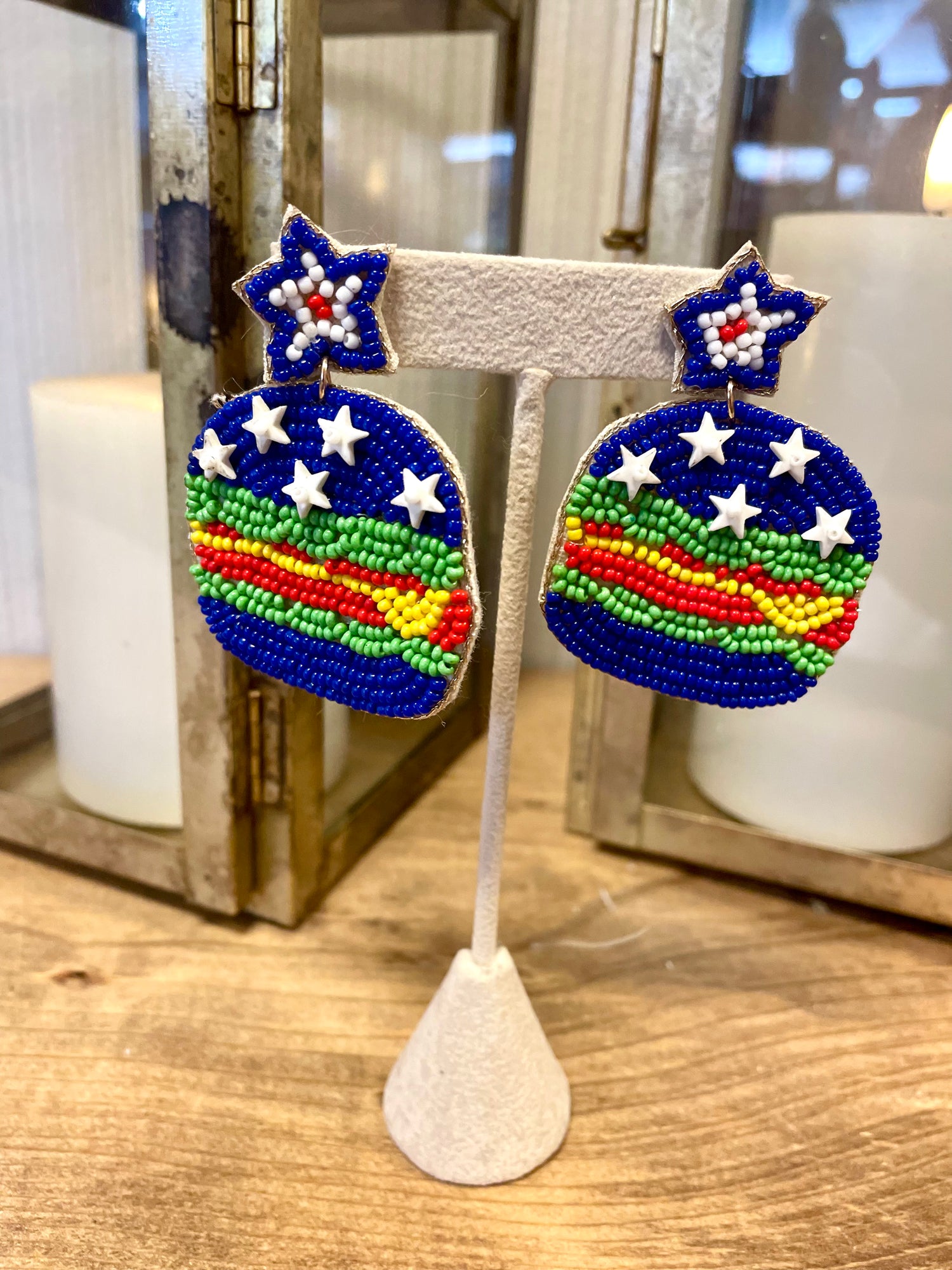 Hamburger Time Earring