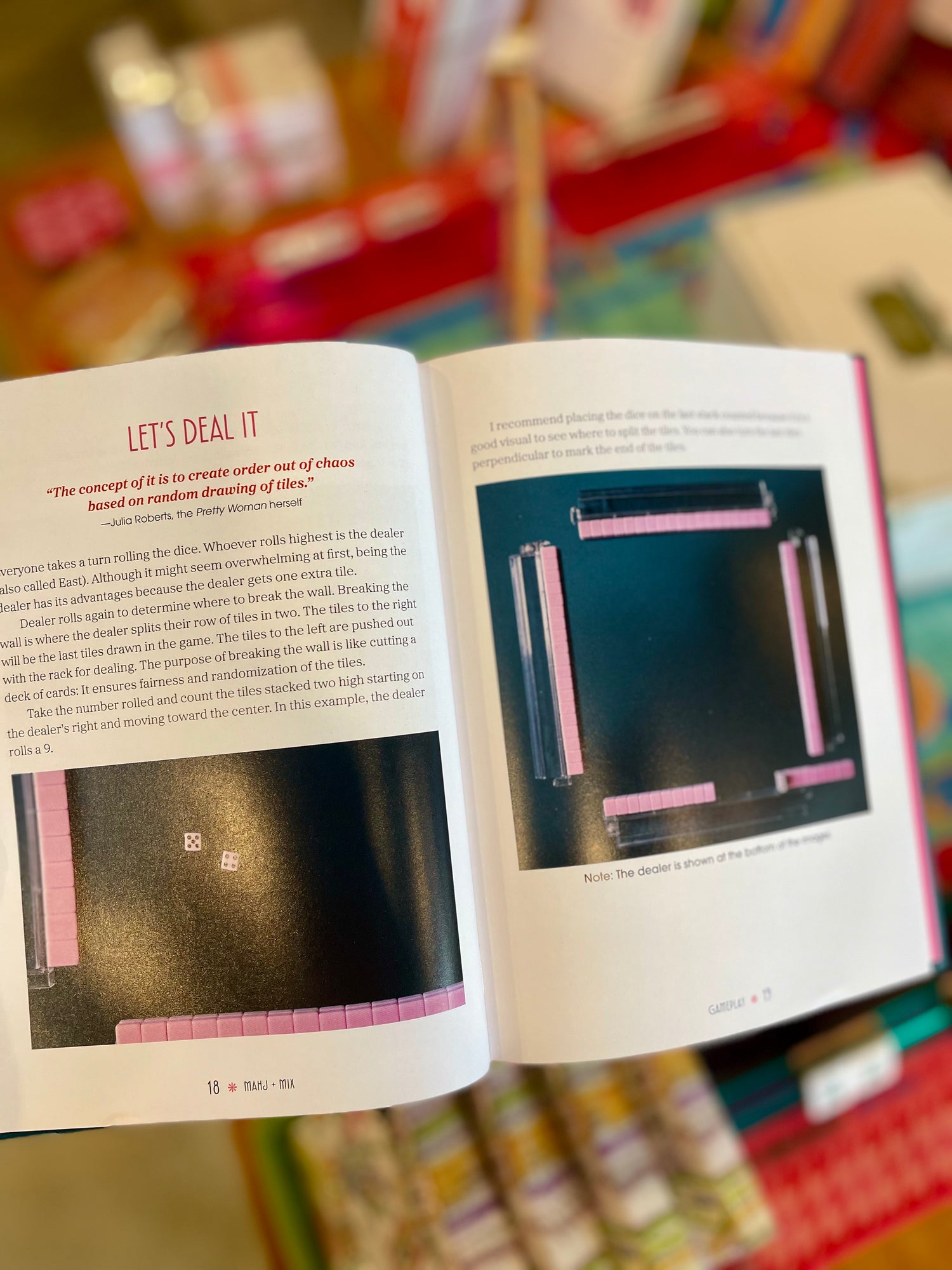 Mahj + Mix : The Little Book of American Mahjong + Crafted Cocktails