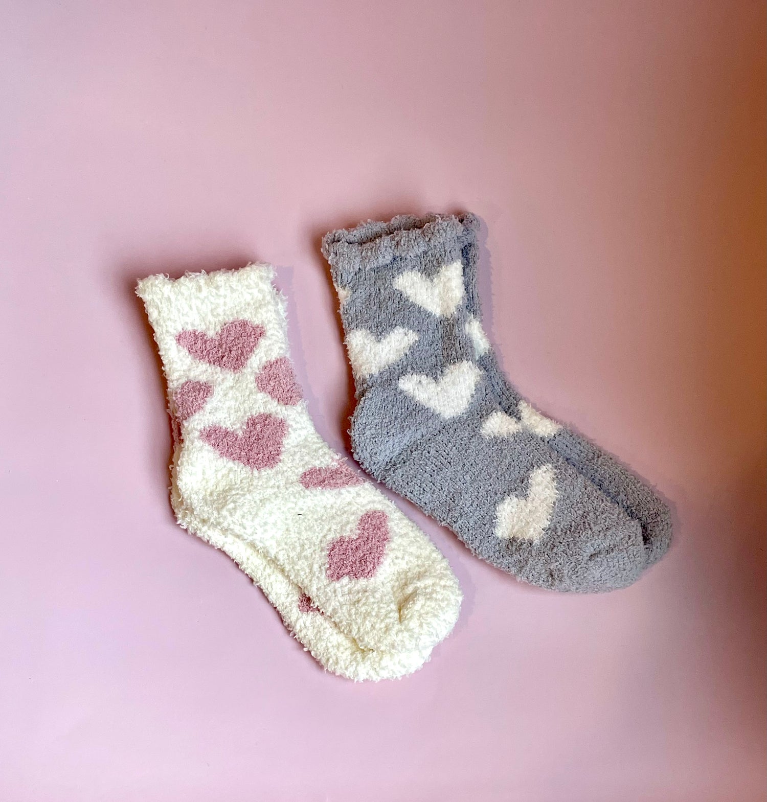 Valentine's Fuzzy Socks