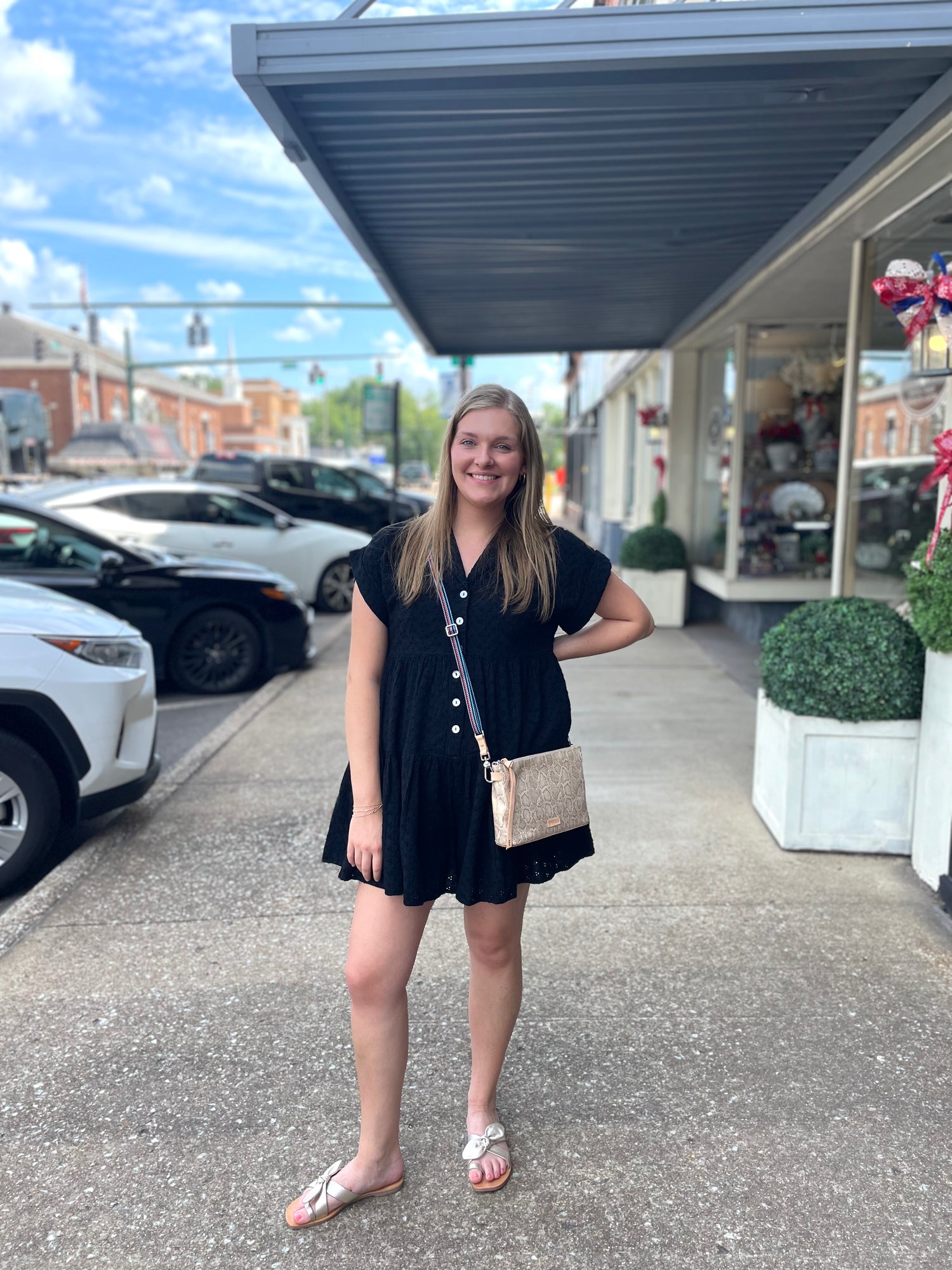 Eyelet Romper