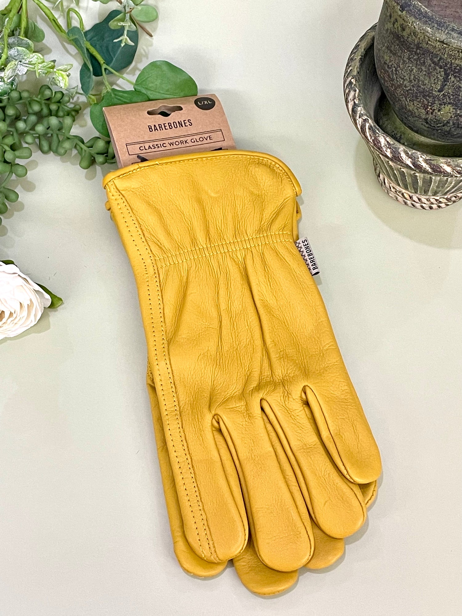 Classic Work Glove Yellow Barebones