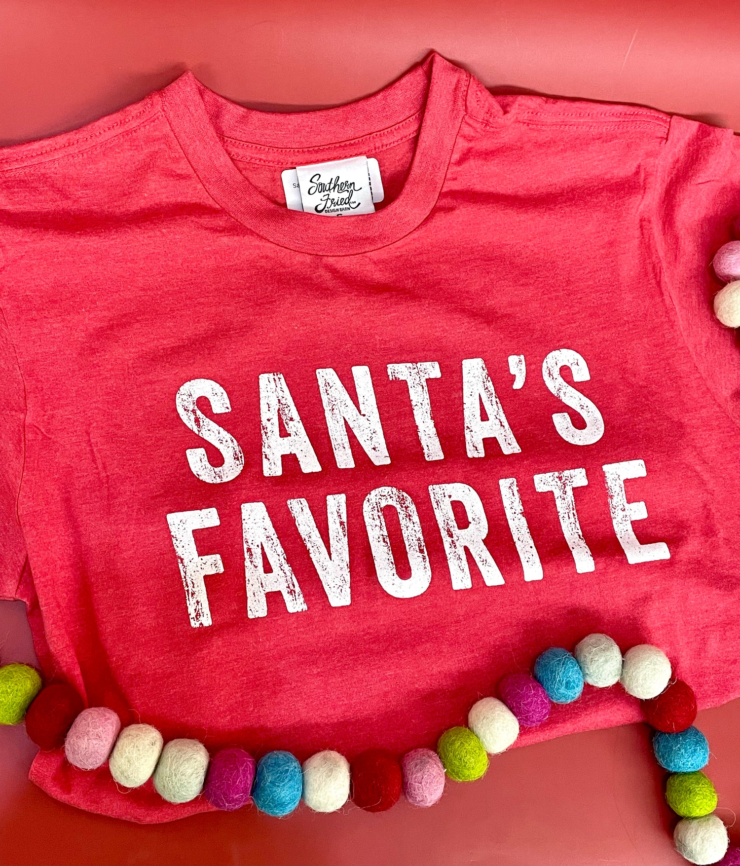 Santa's Favorite Red T Shirt