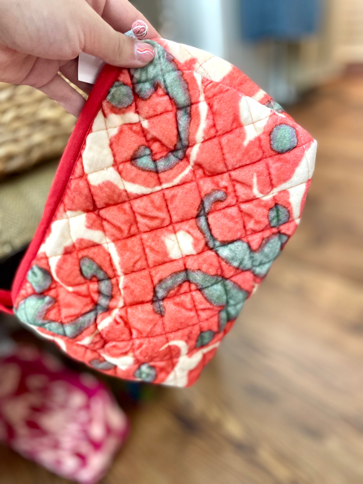 Quilted Zip Pouch