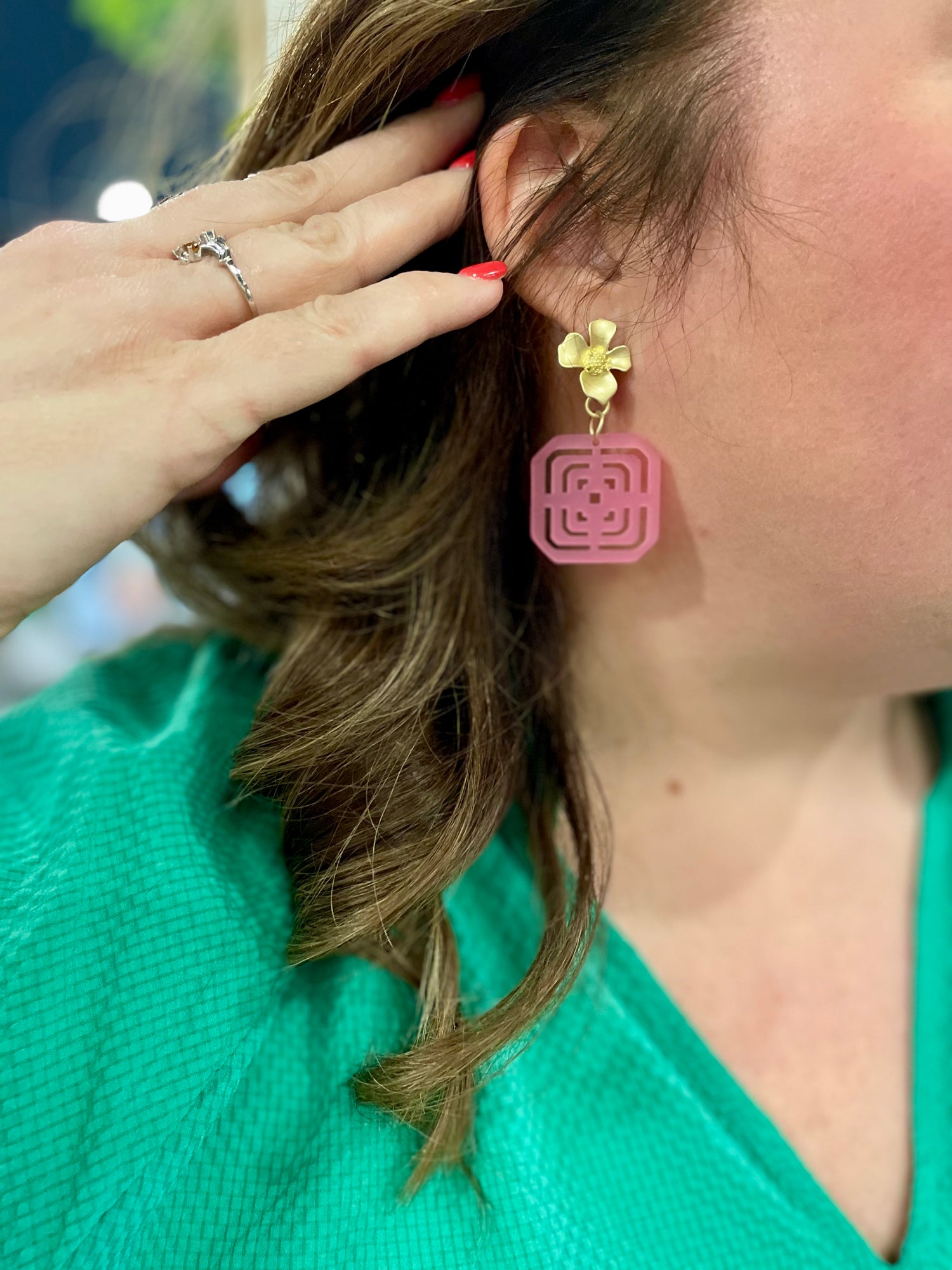 Greek Key Earring Kitzi