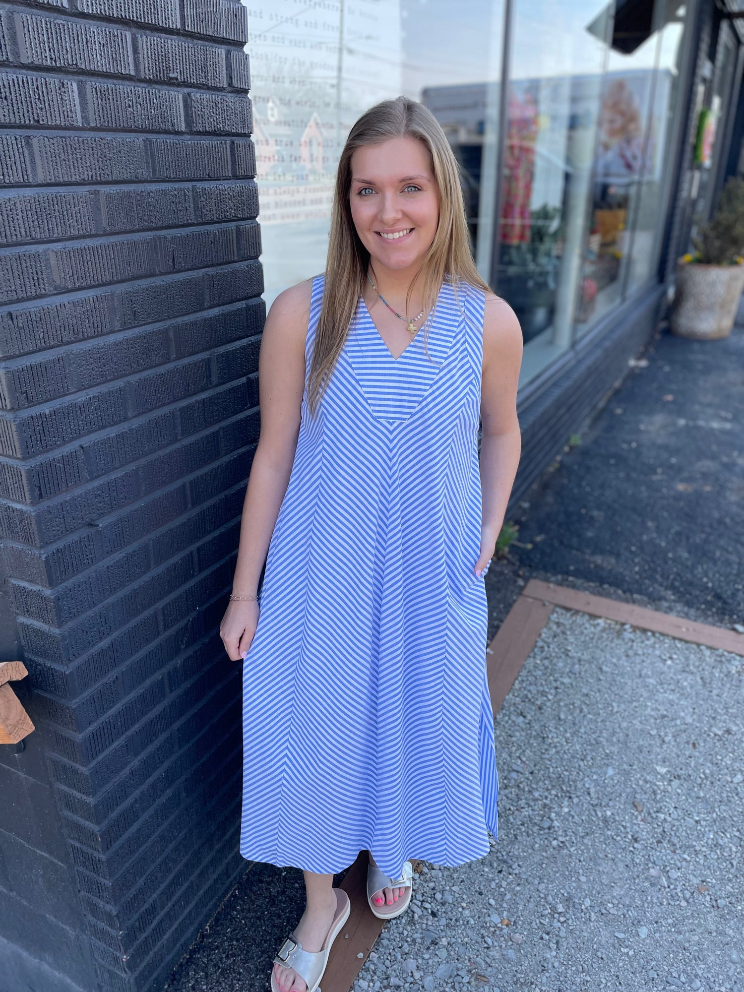 Sleeveless Midi Dress