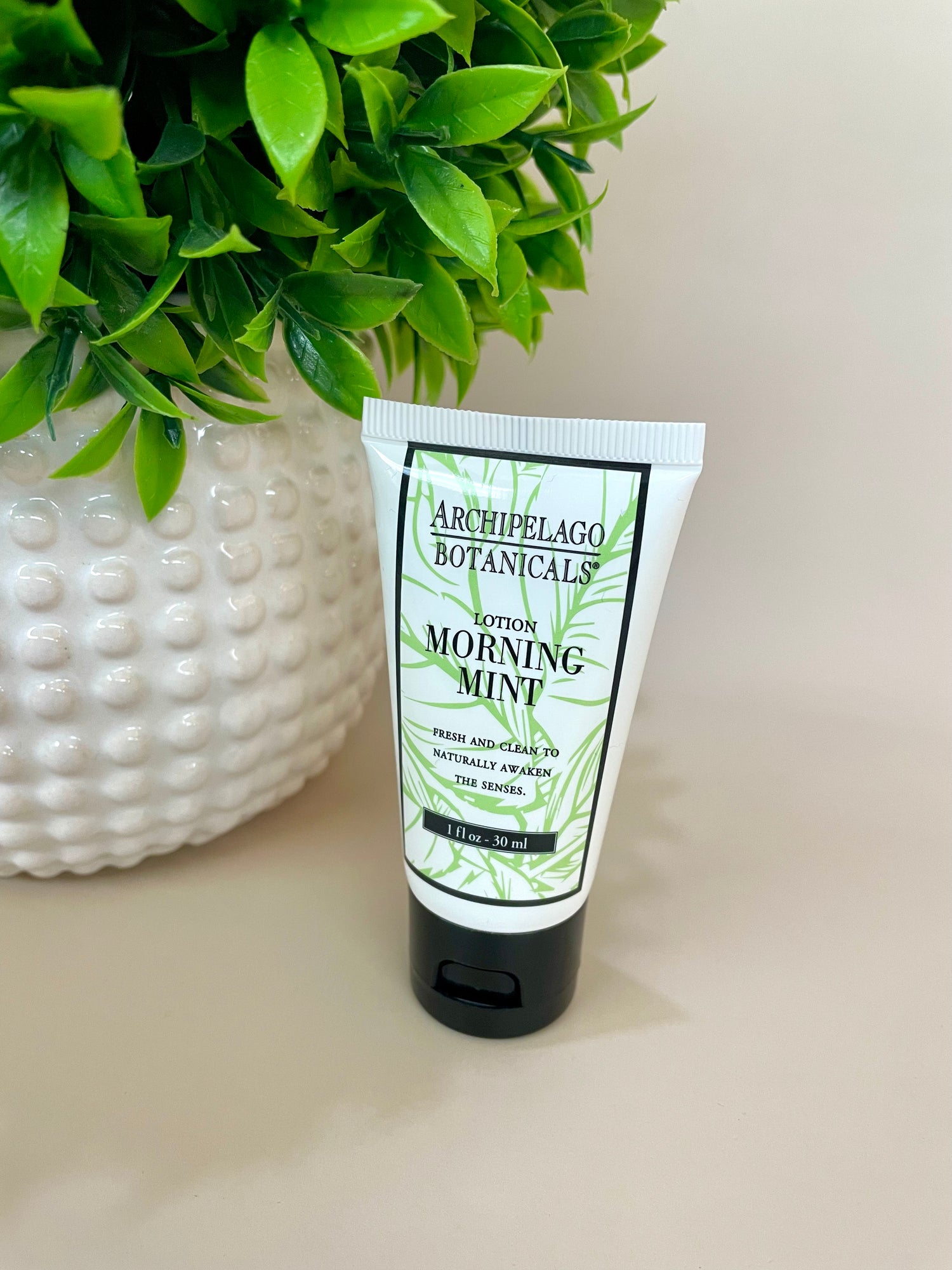 Archipelago Morning Mint Lotion 1oz Travel