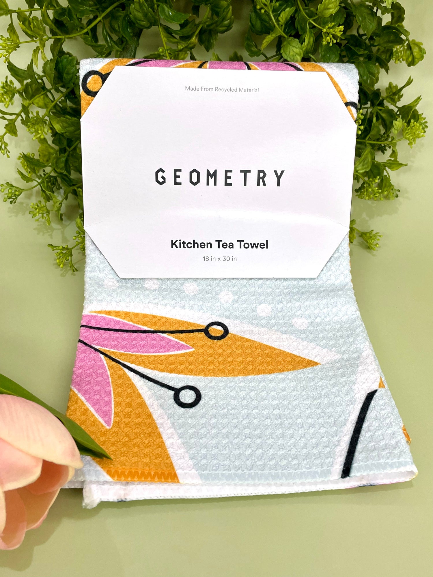 Retro Floral Geometry TT