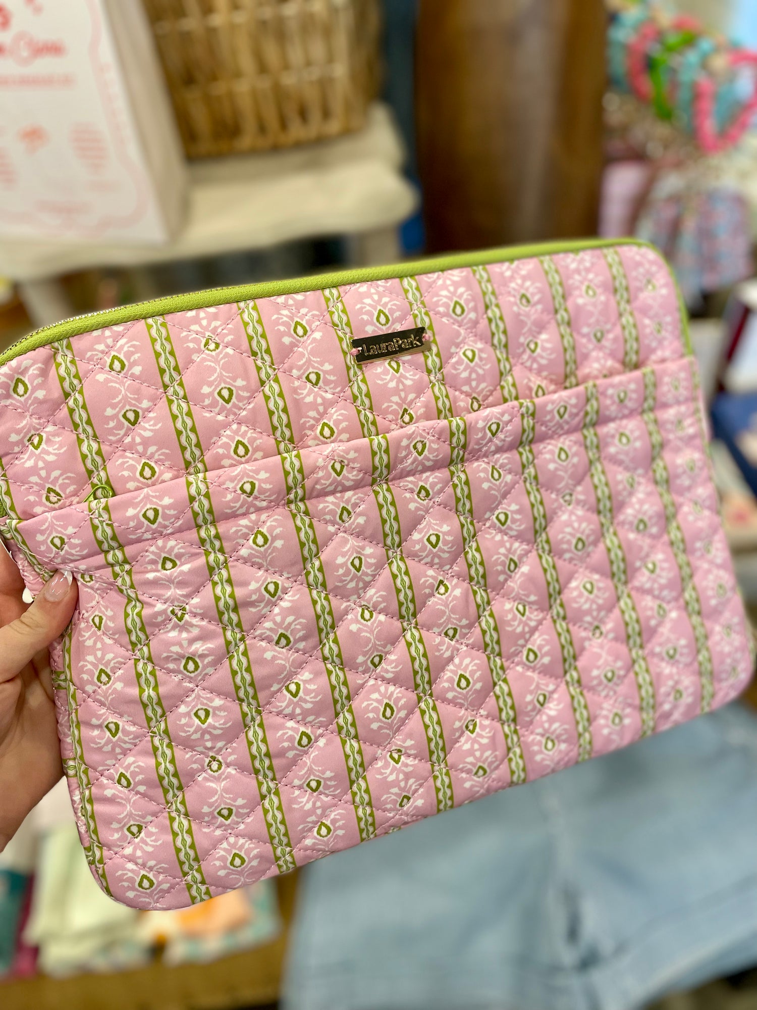 Laura Park Quilted Laptop Case