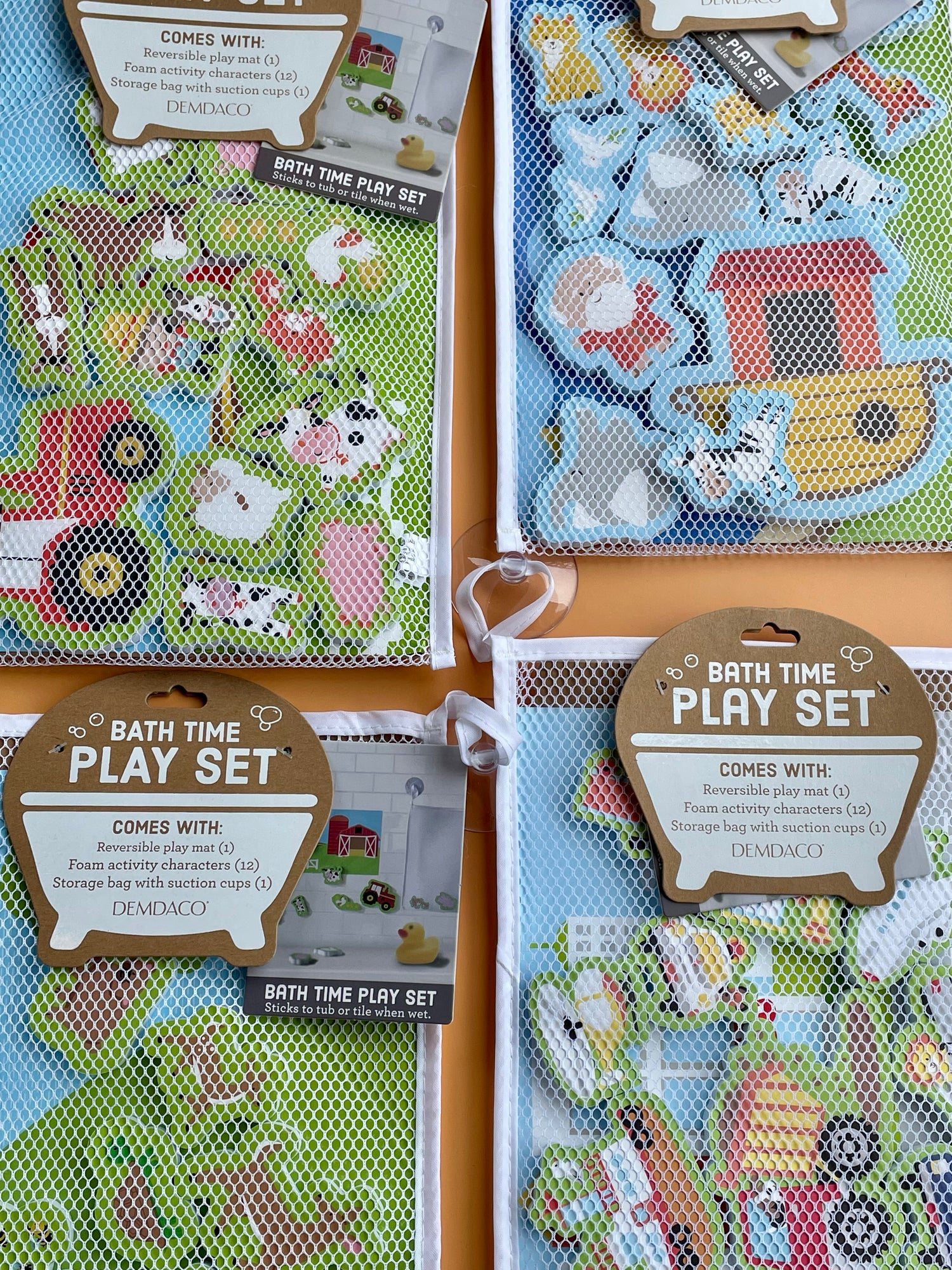 Forest Friends Bath Playset