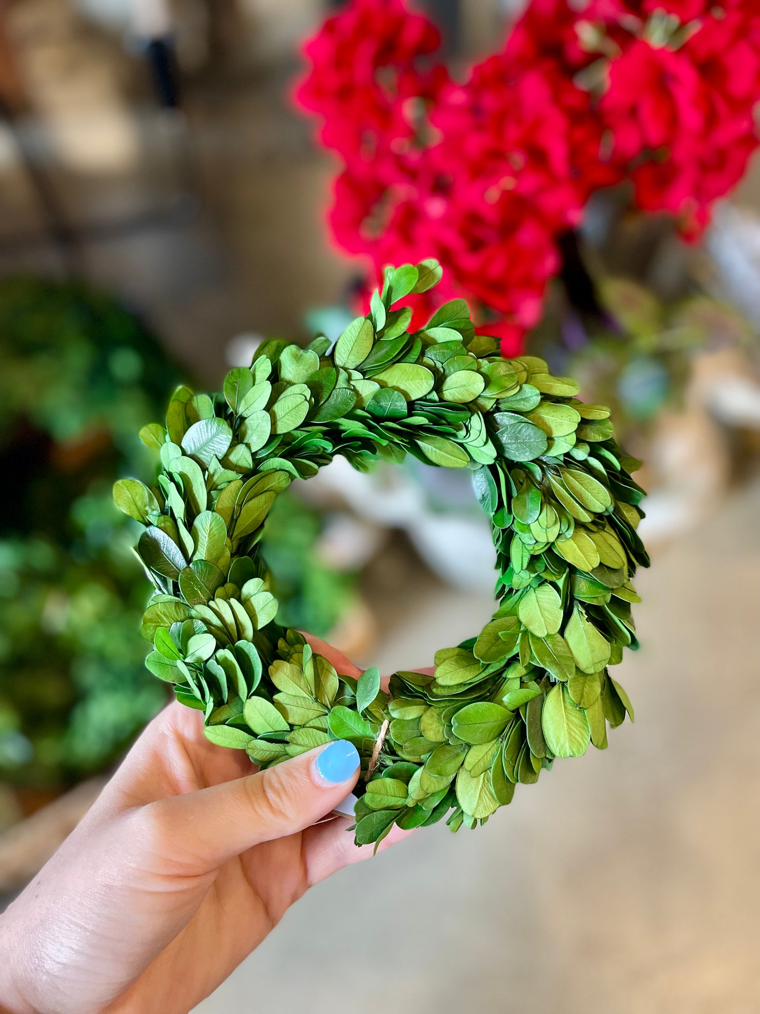 Preserved Boxwood Wreath