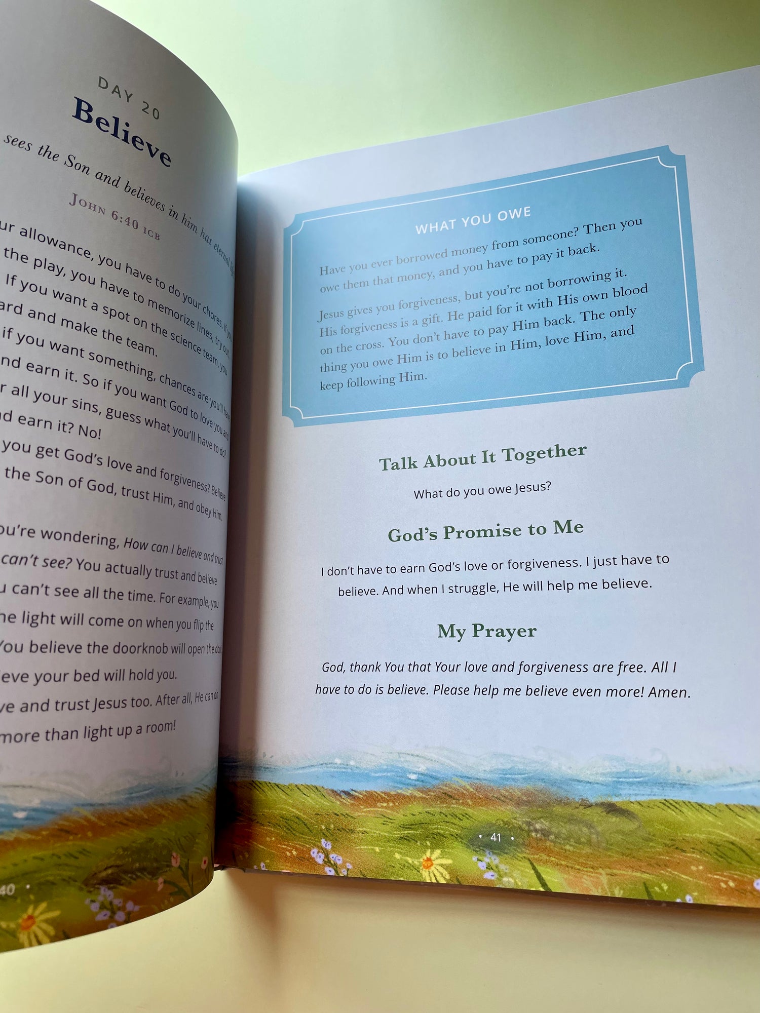 Calm Thoughts for Kids : 90 Devotions for Anxious Days