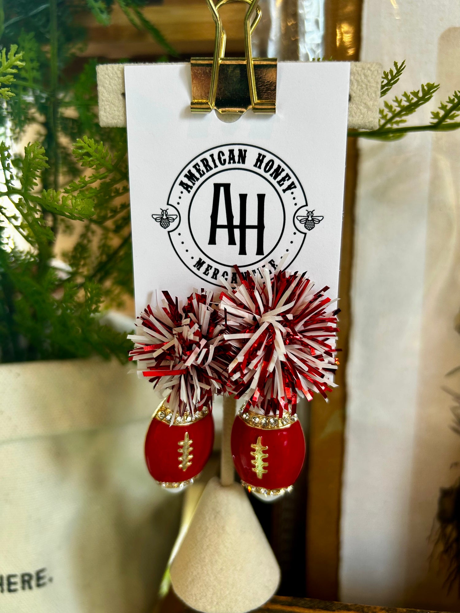 Football Spirit Earrings