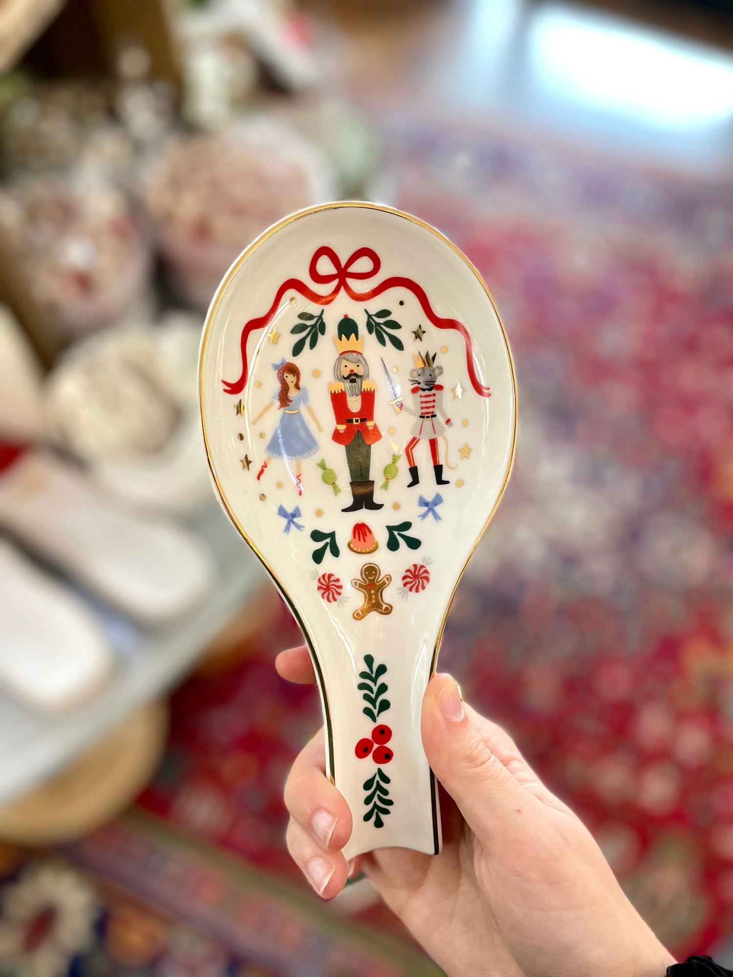 Nutcracker Spoon Rest