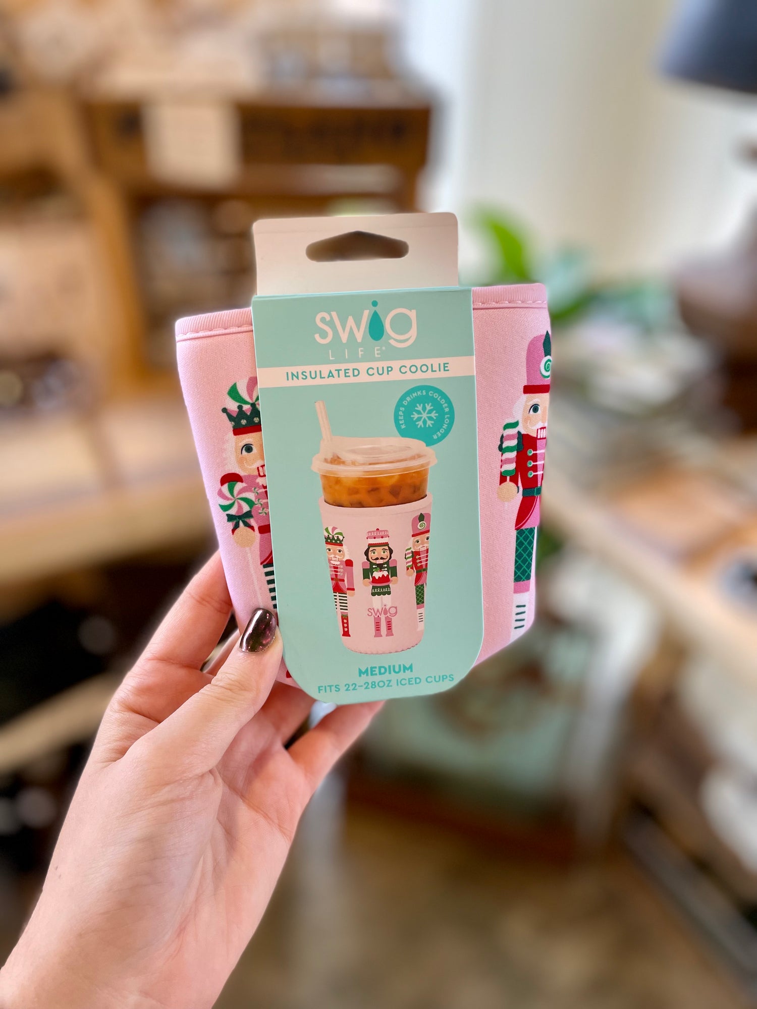 Sugar Plum Soldiers Iced Cup Coolie