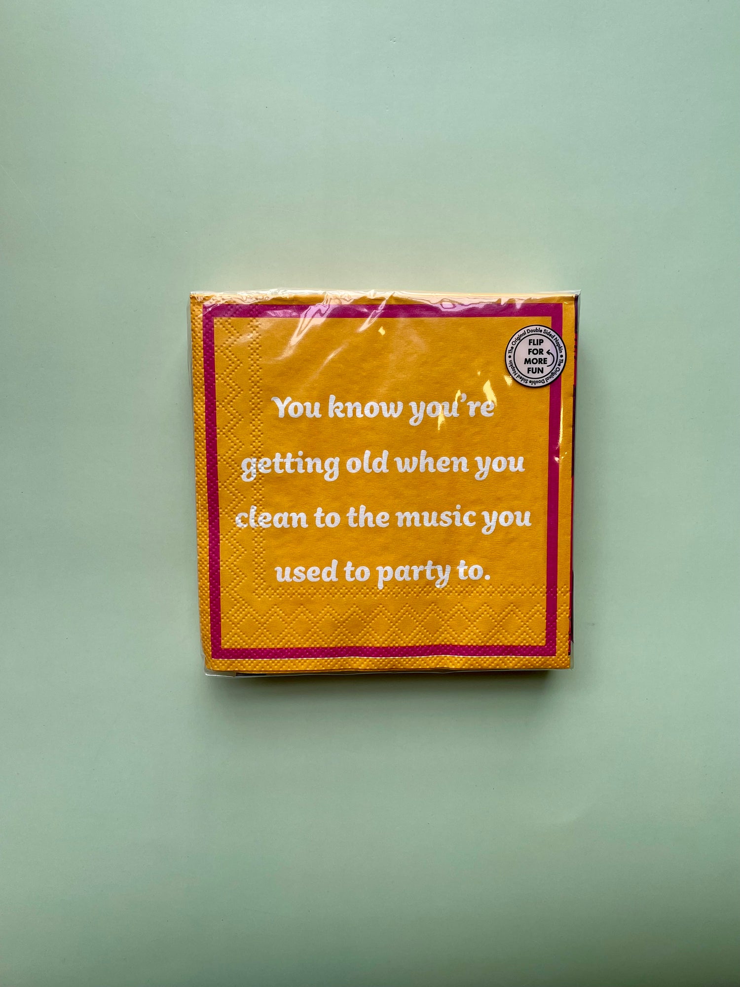 Drinks on Me Cocktail Napkins : 1900s
