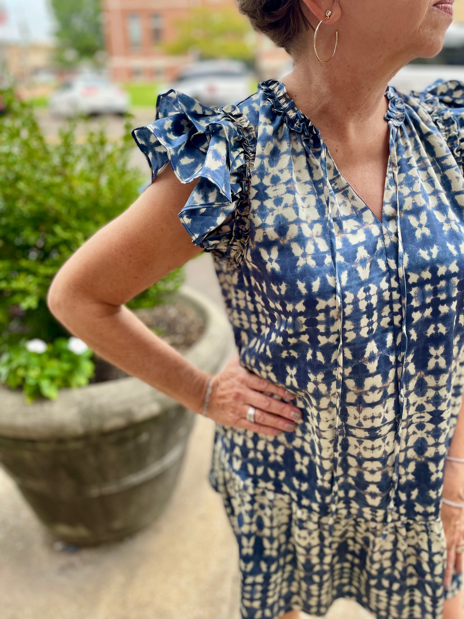 Navy Night Out Dress
