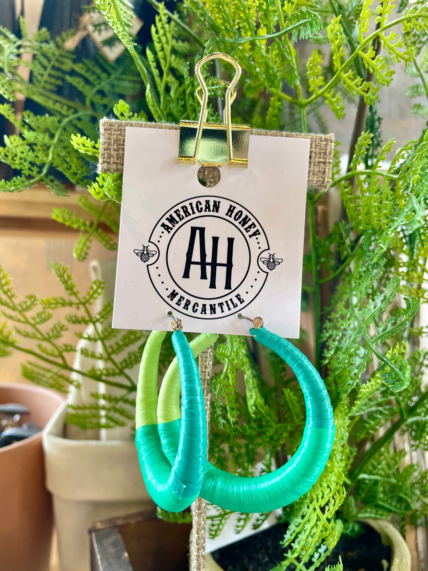 Retro Way Hoop Earrings