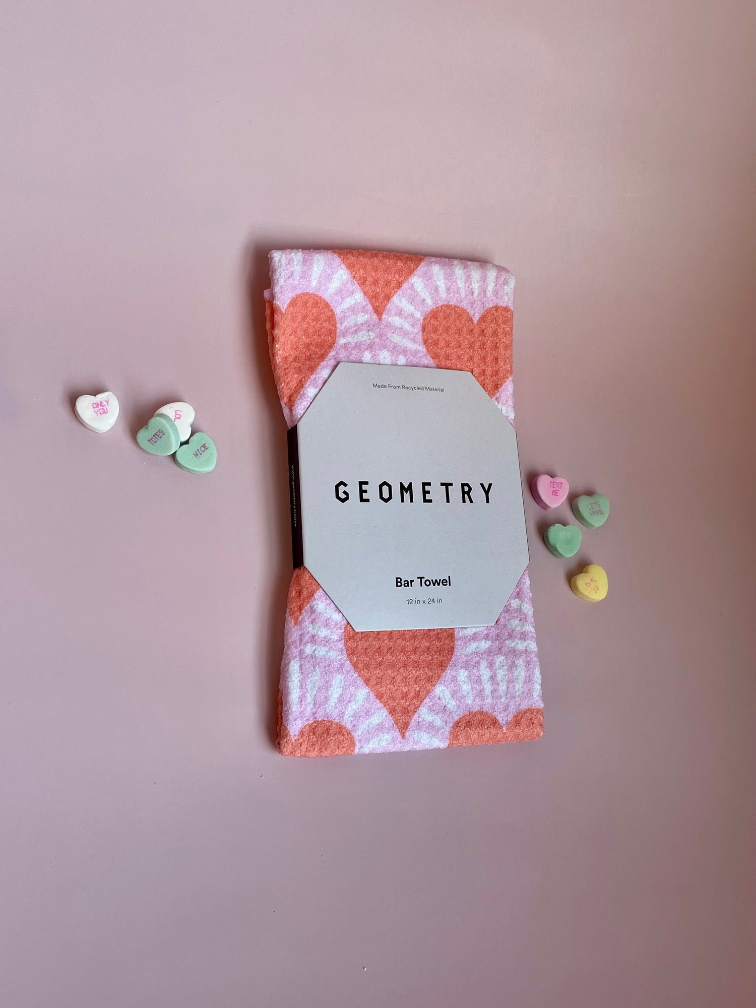 Heartthrob Pink Geometry BT