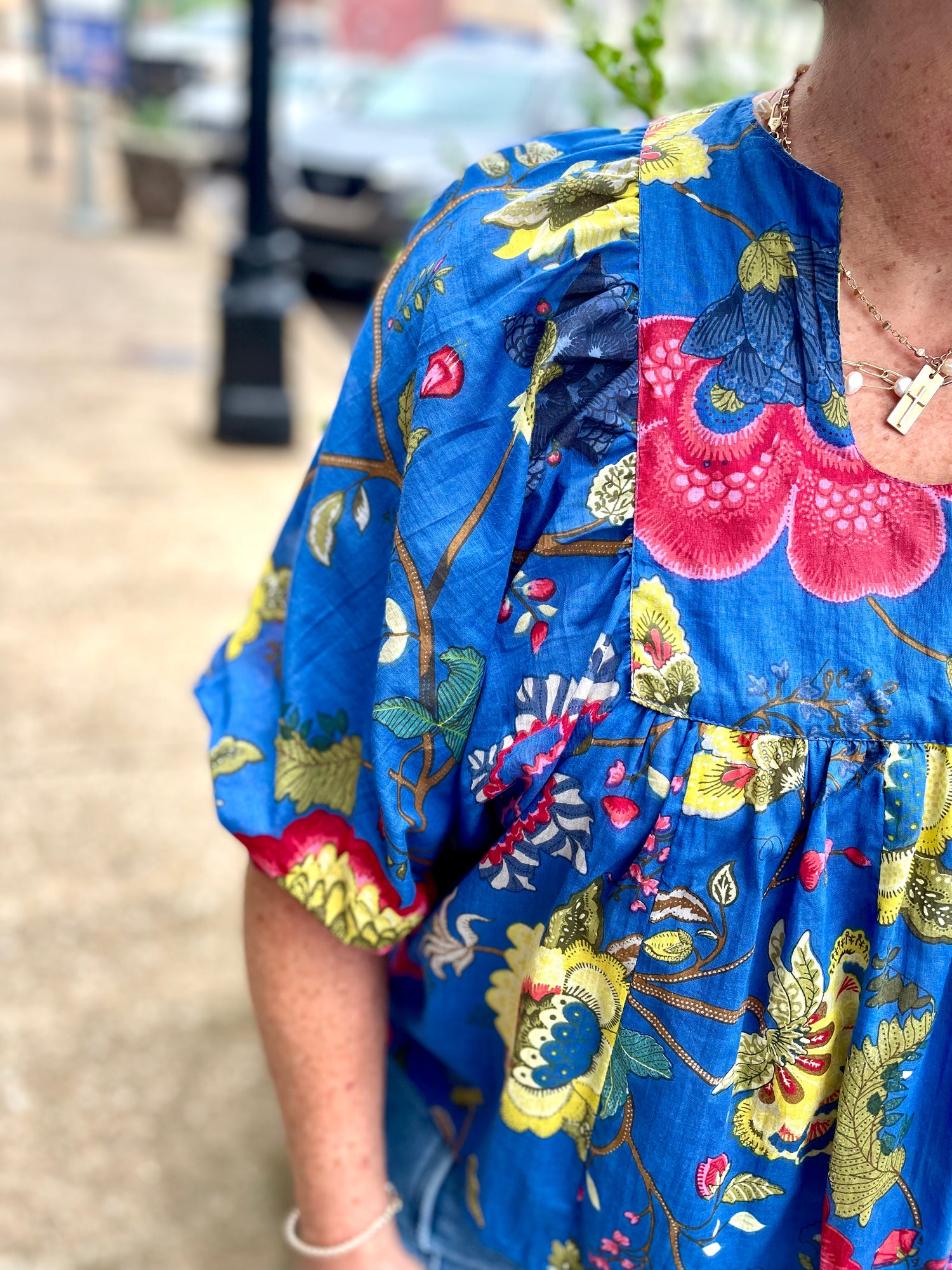Pretty In Periwinkle Top