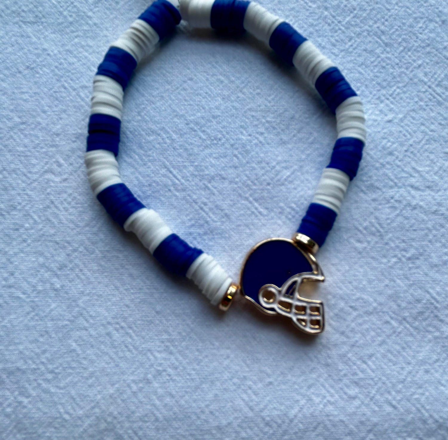 Blue Game Day Bracelets
