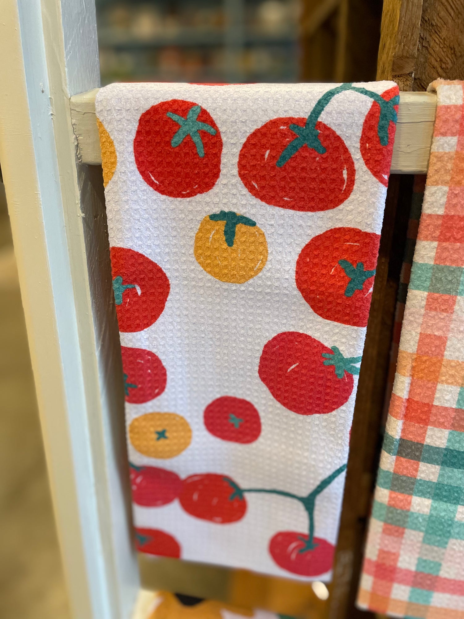 Ripe Geometry Tea Towel
