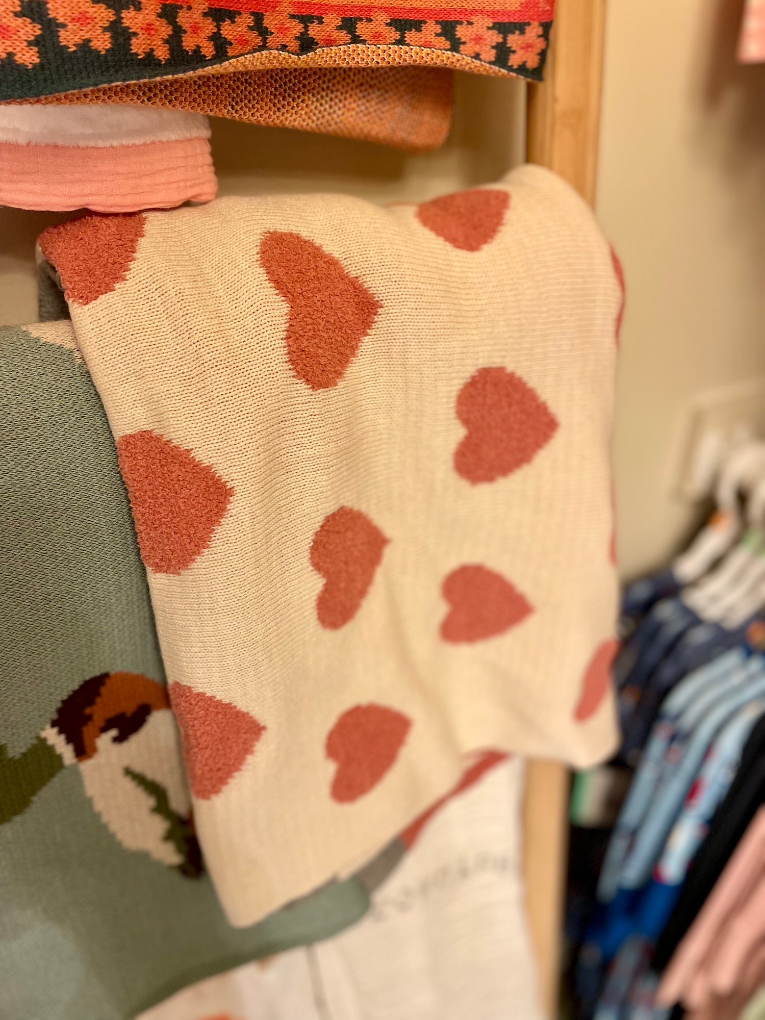 Hearts Baby Blanket