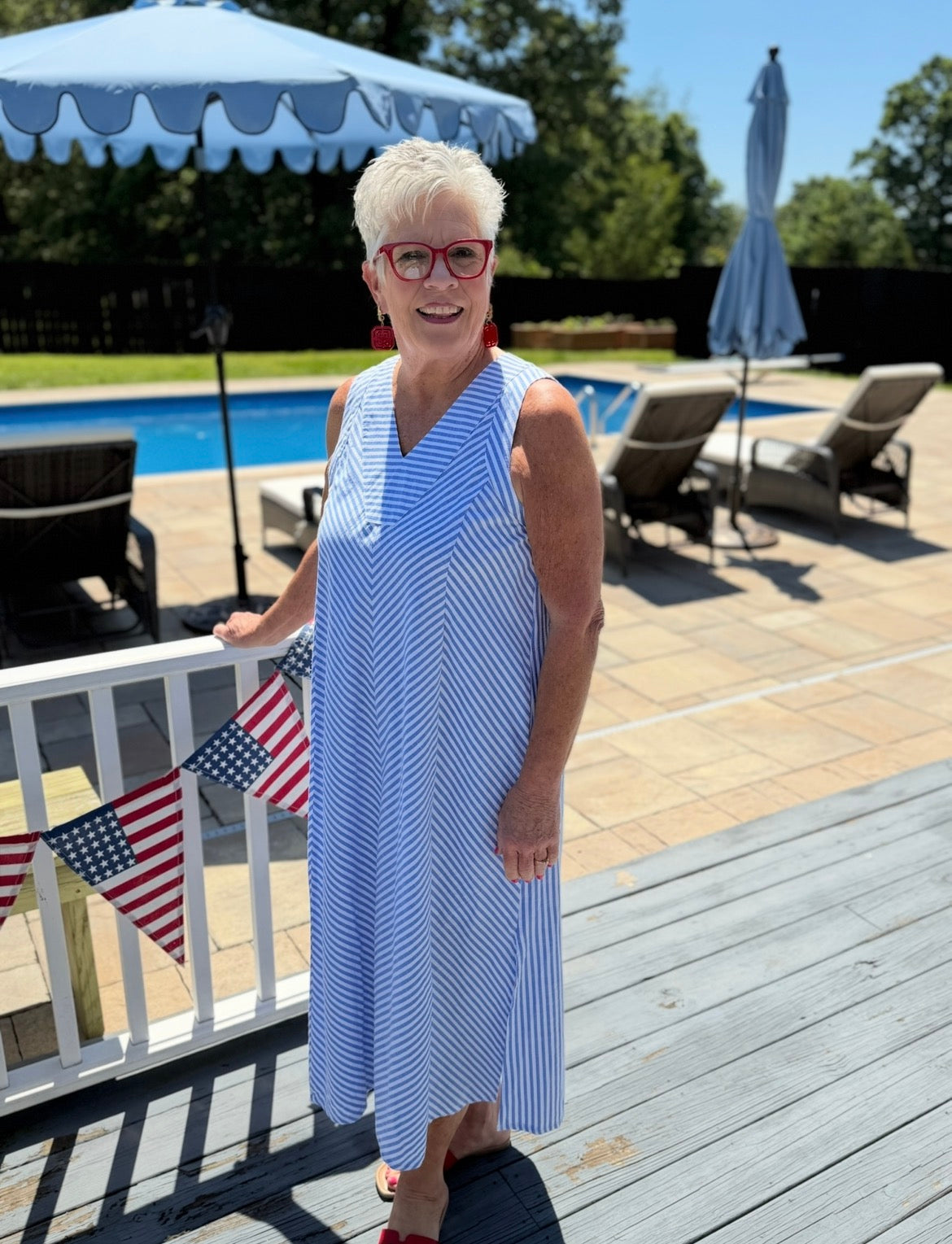 Sleeveless Midi Dress