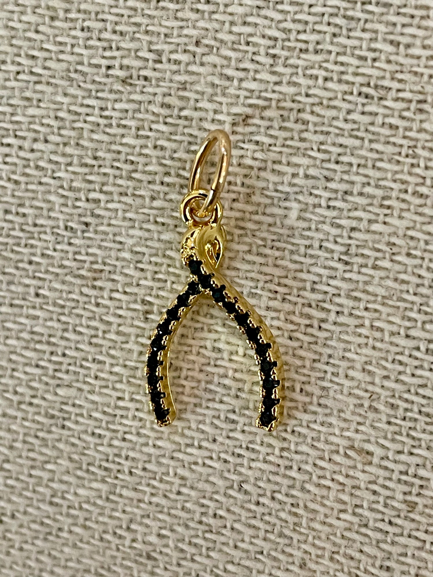 Wishbone Charm