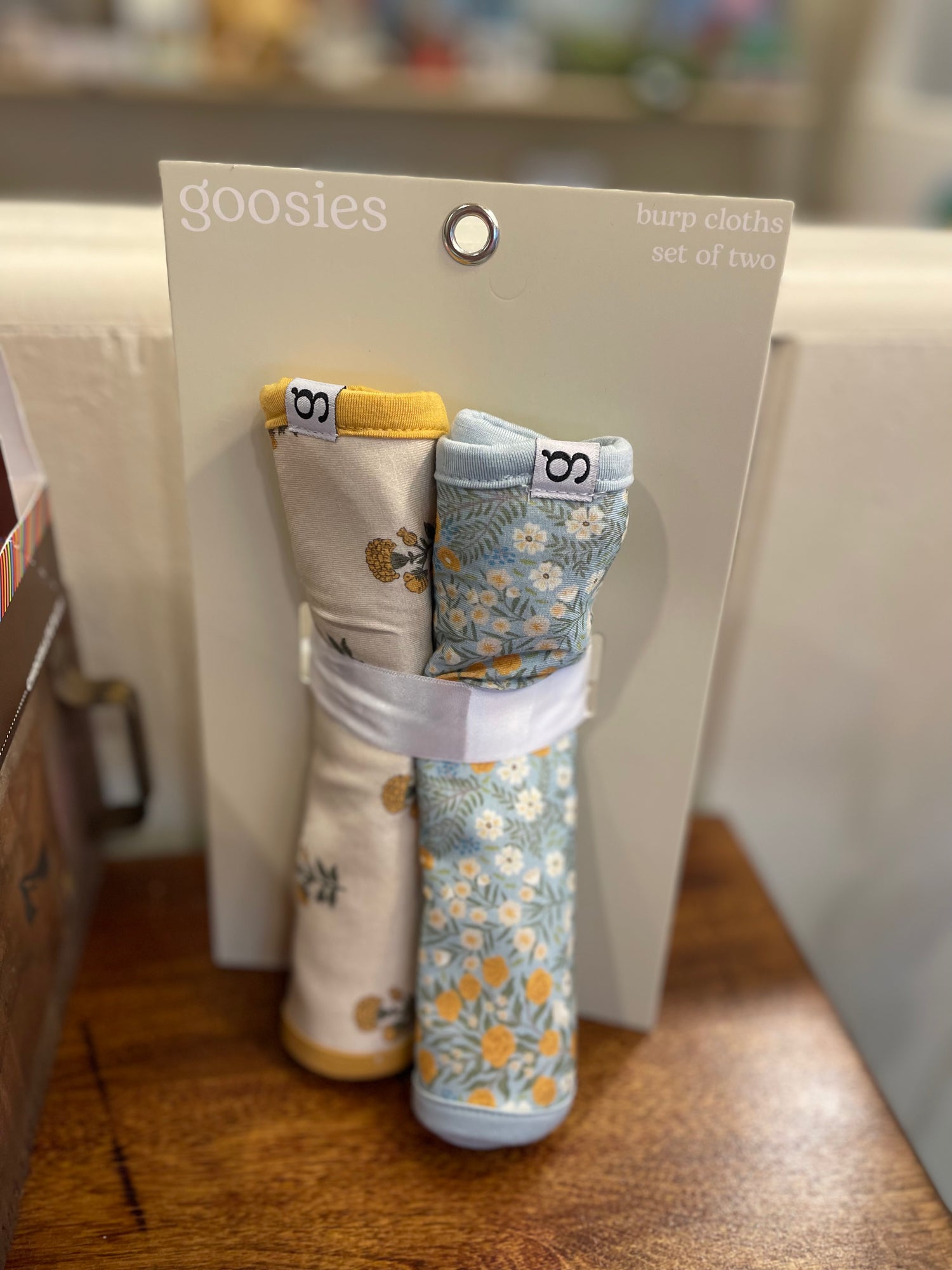 Marigold Burp Cloth Set