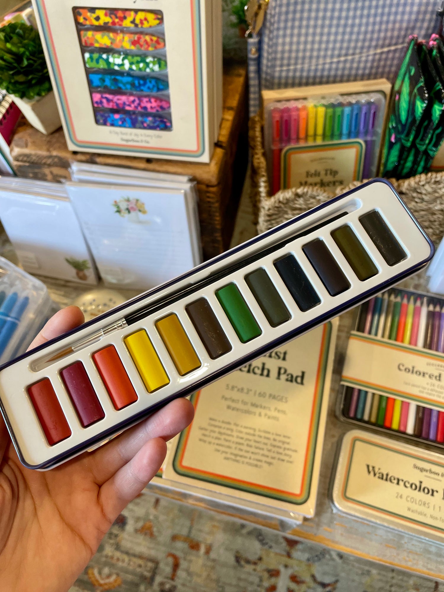 Mountain Wildflowers Paint Set