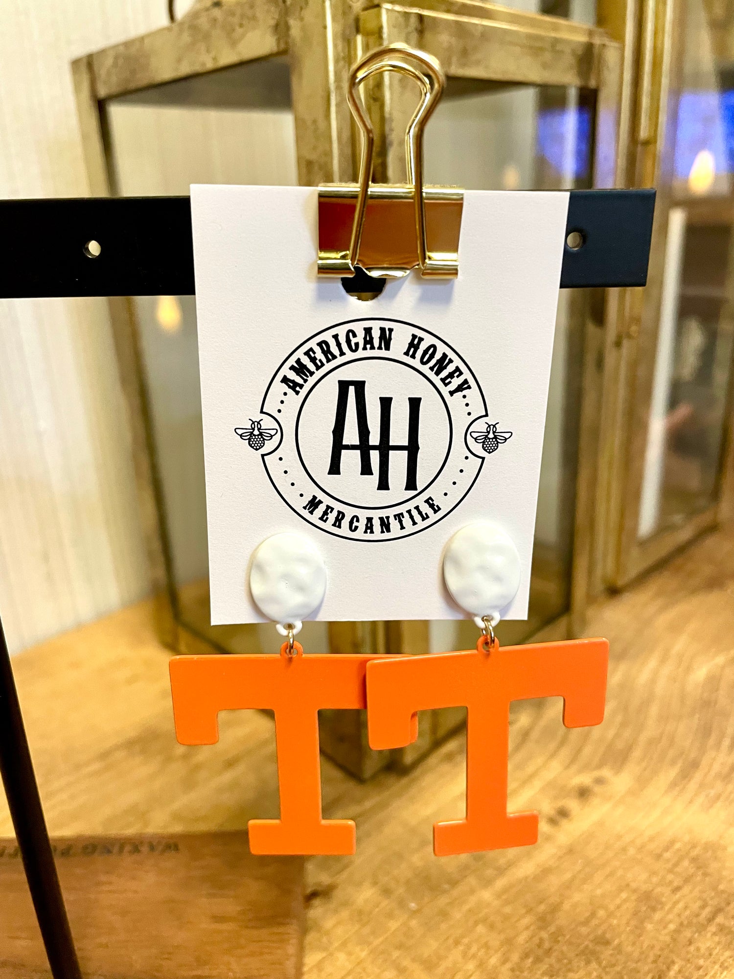 Power T Earrings