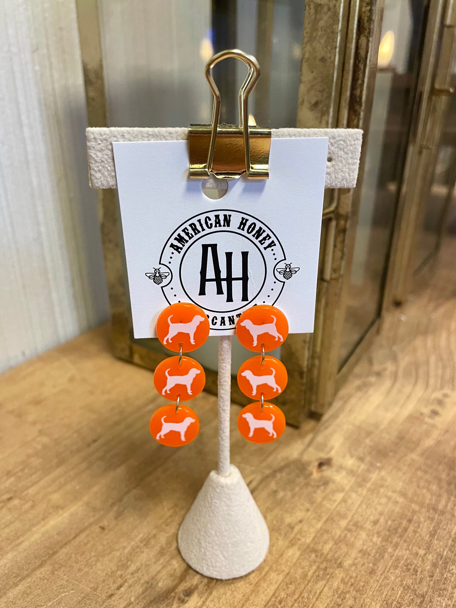 Gameday Football Theme Earring