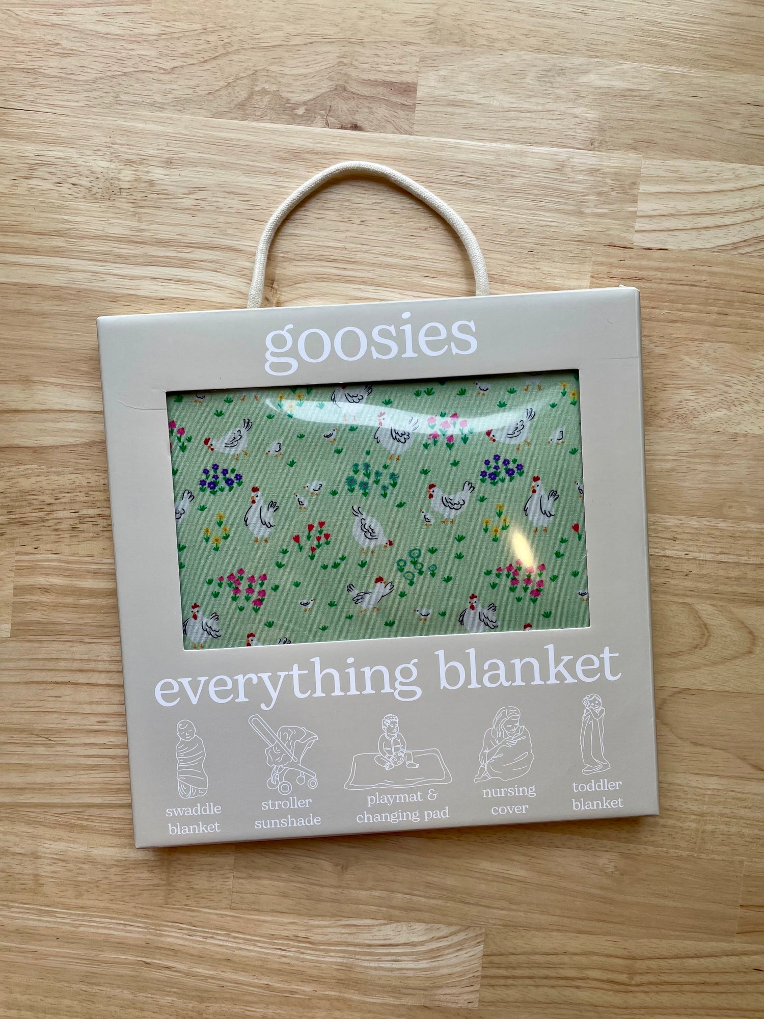 Spring Chickens Everything Blanket