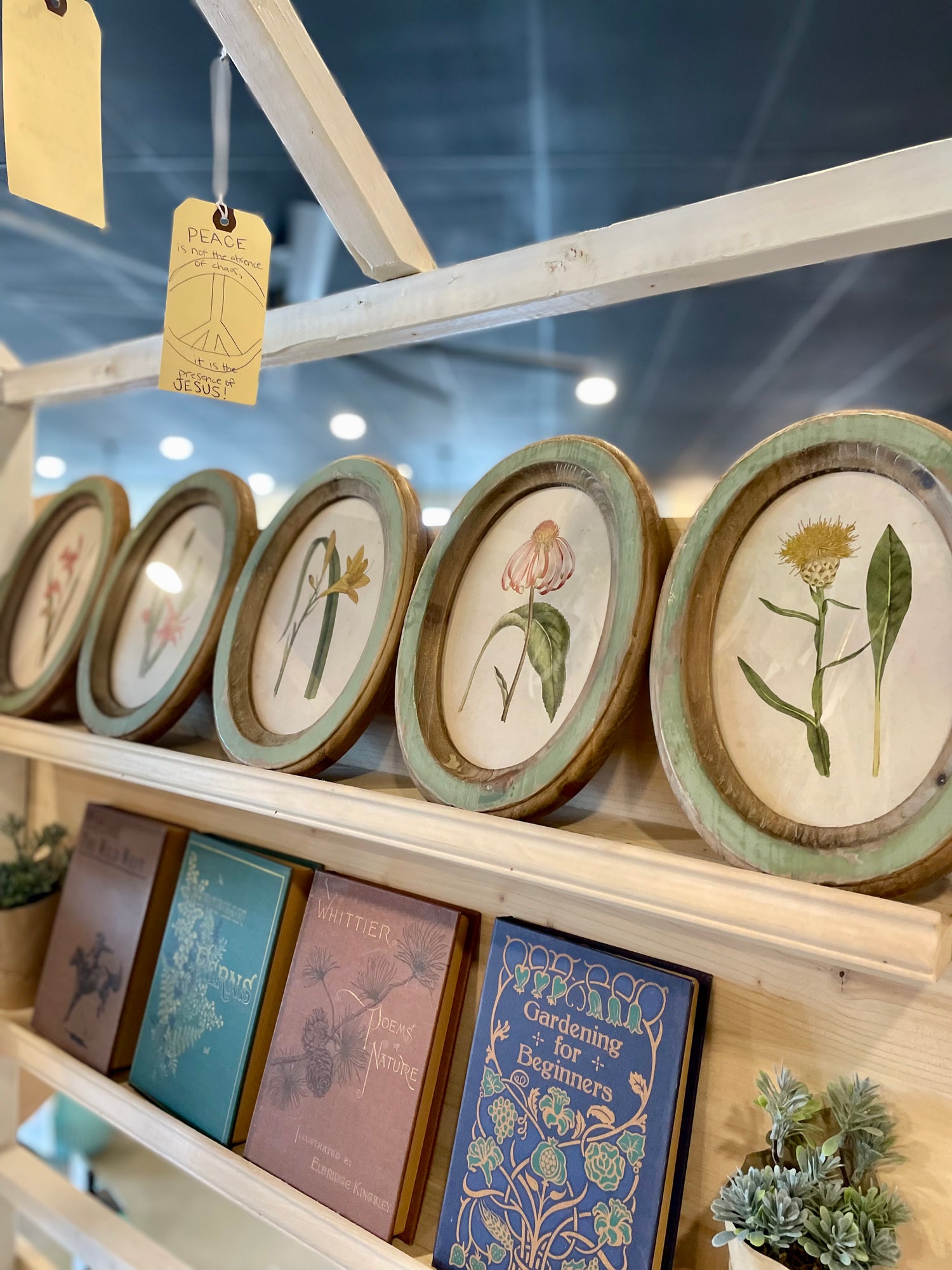 Oval Floral Frames