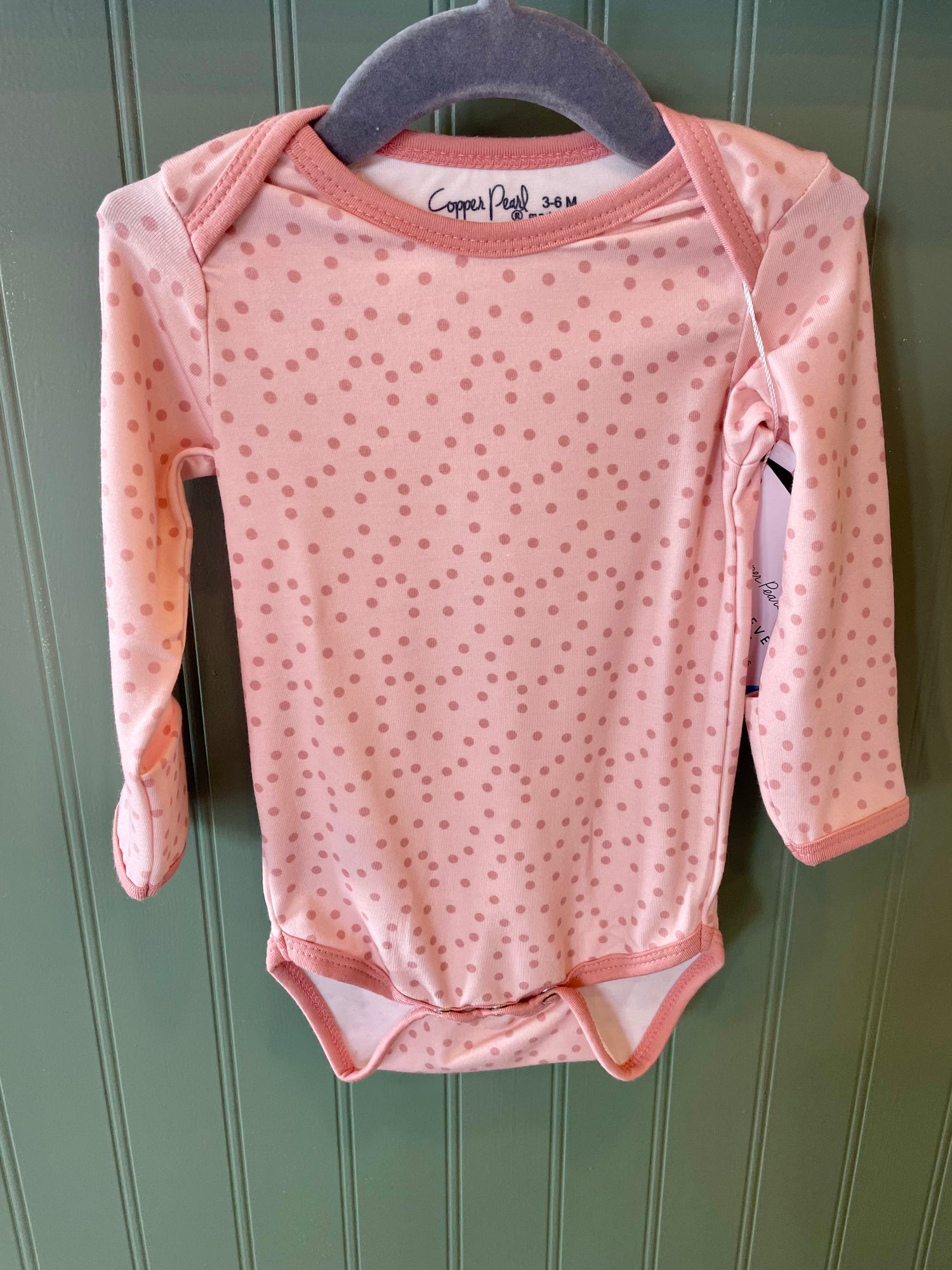 Copper Pearl Bodysuit Long Sleeve