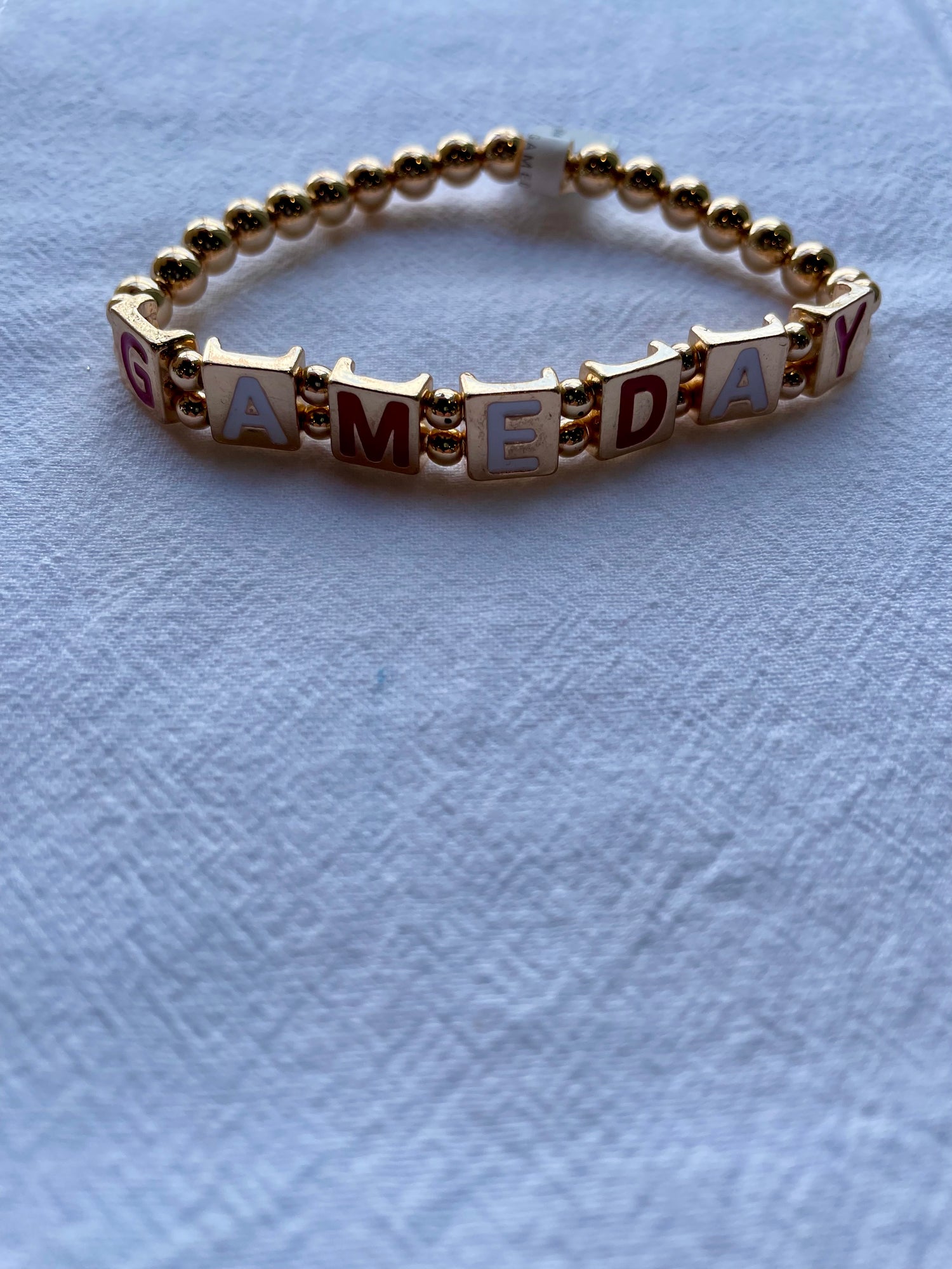 Red Game Day Bracelets