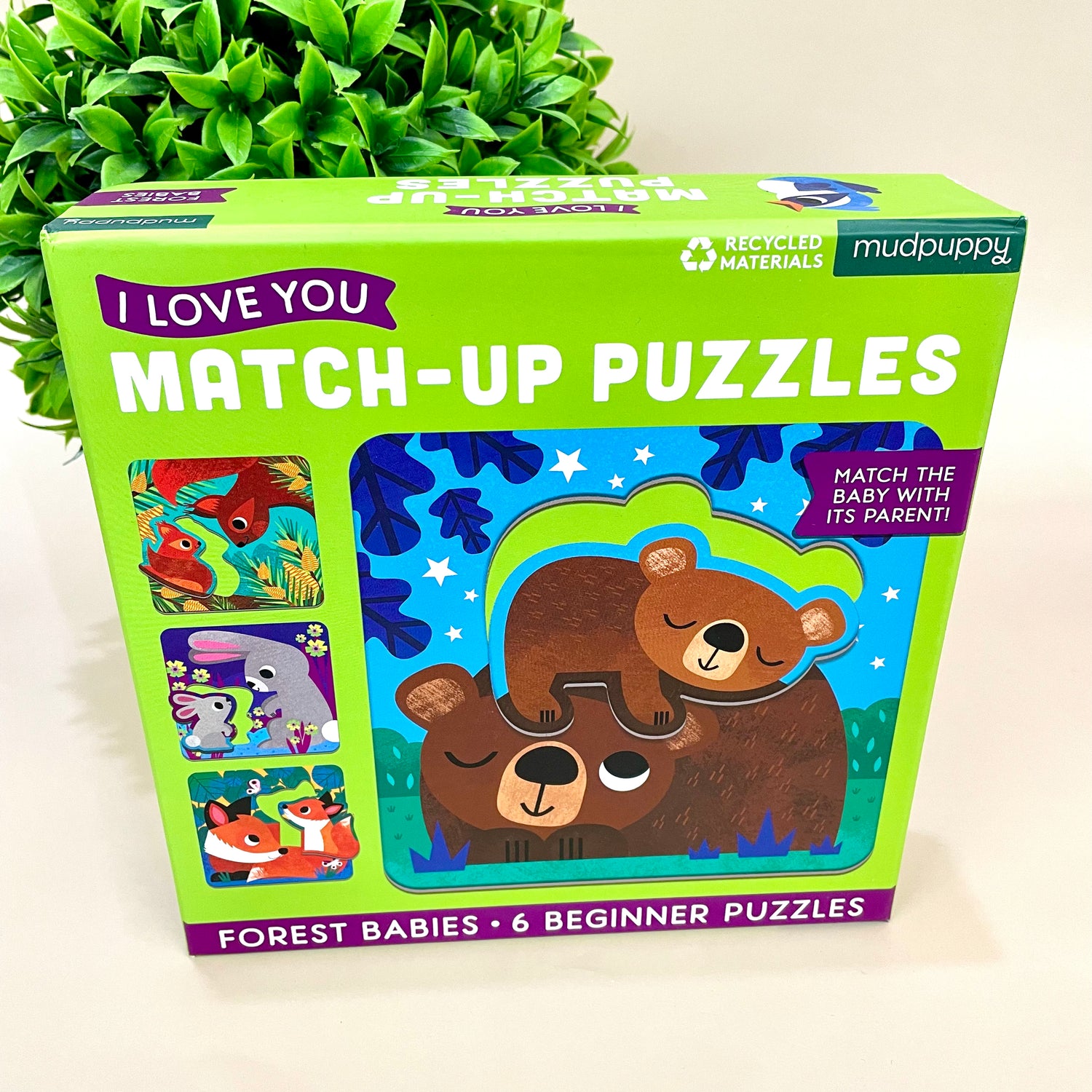 Forest Babies Matching Puzzle