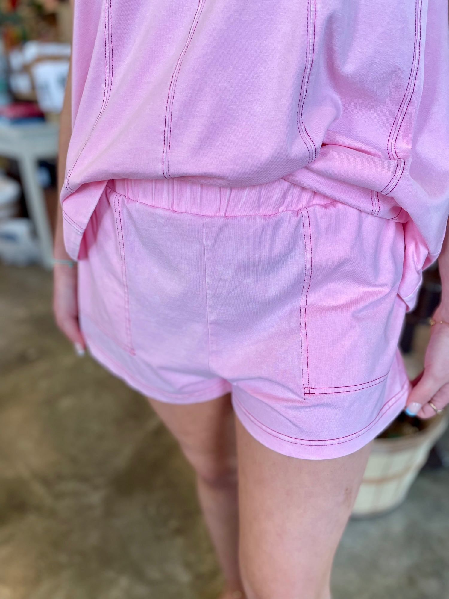 Sweet Pink Set Shorts