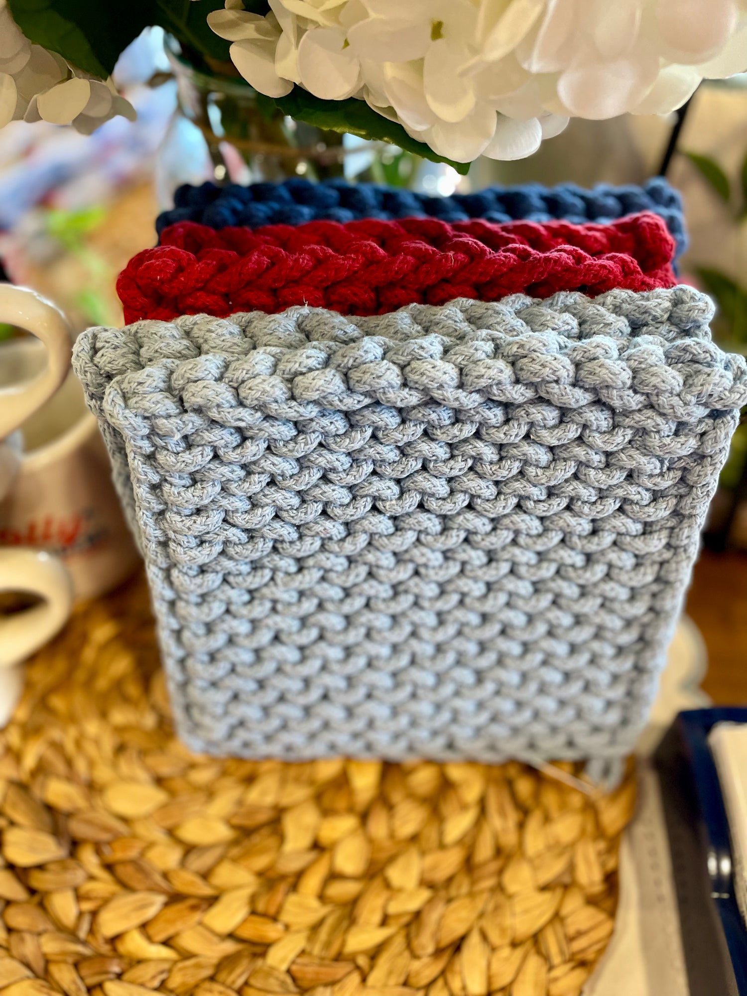 Chunky Knit Pot Holder
