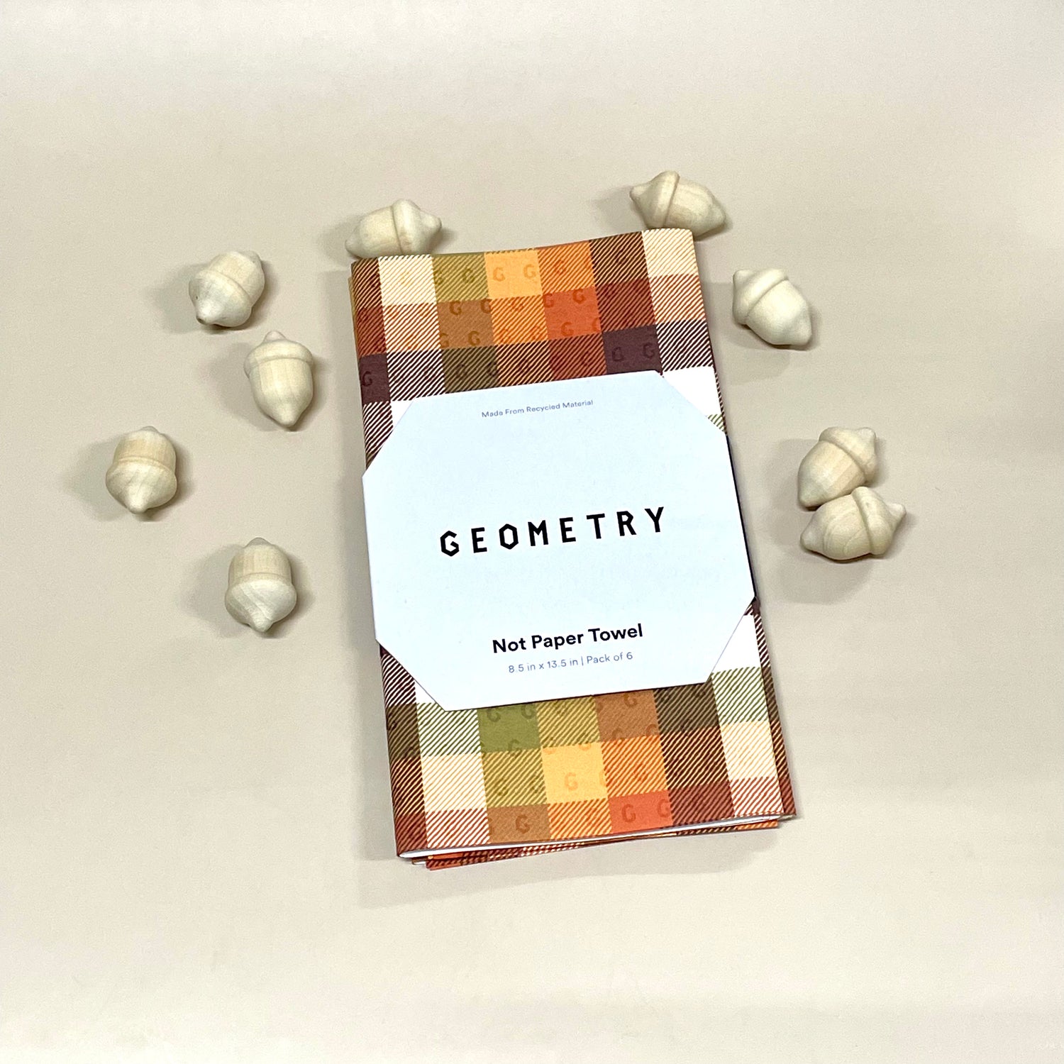 Rustic Autumn Plaid Geometry NPT