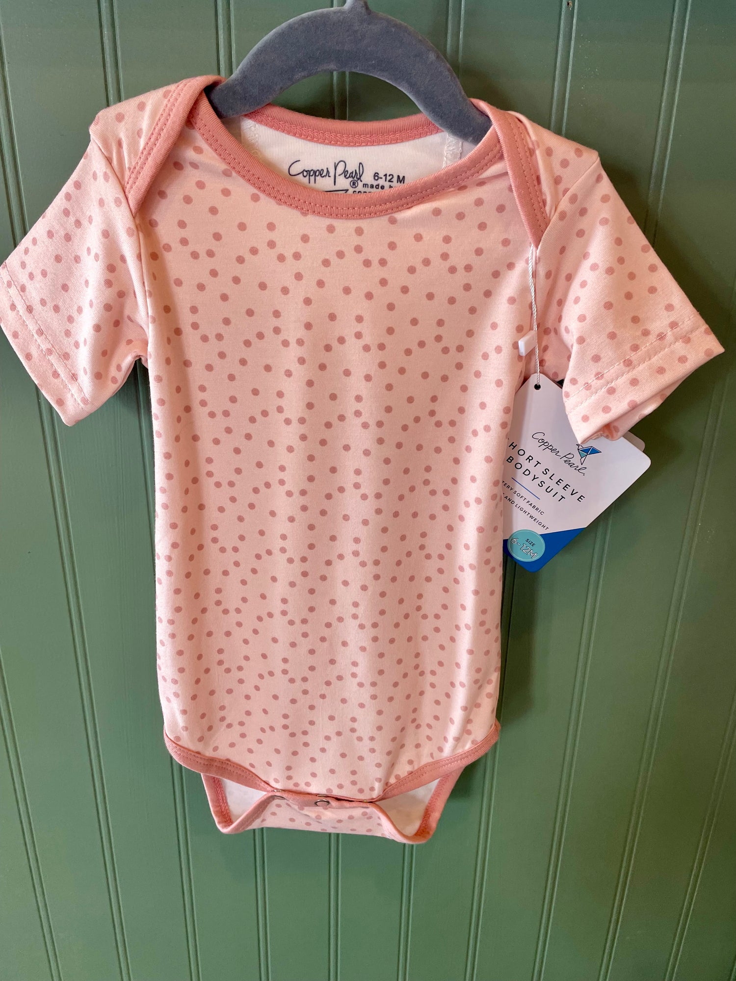 Copper Pearl Bodysuit Short Sleeve
