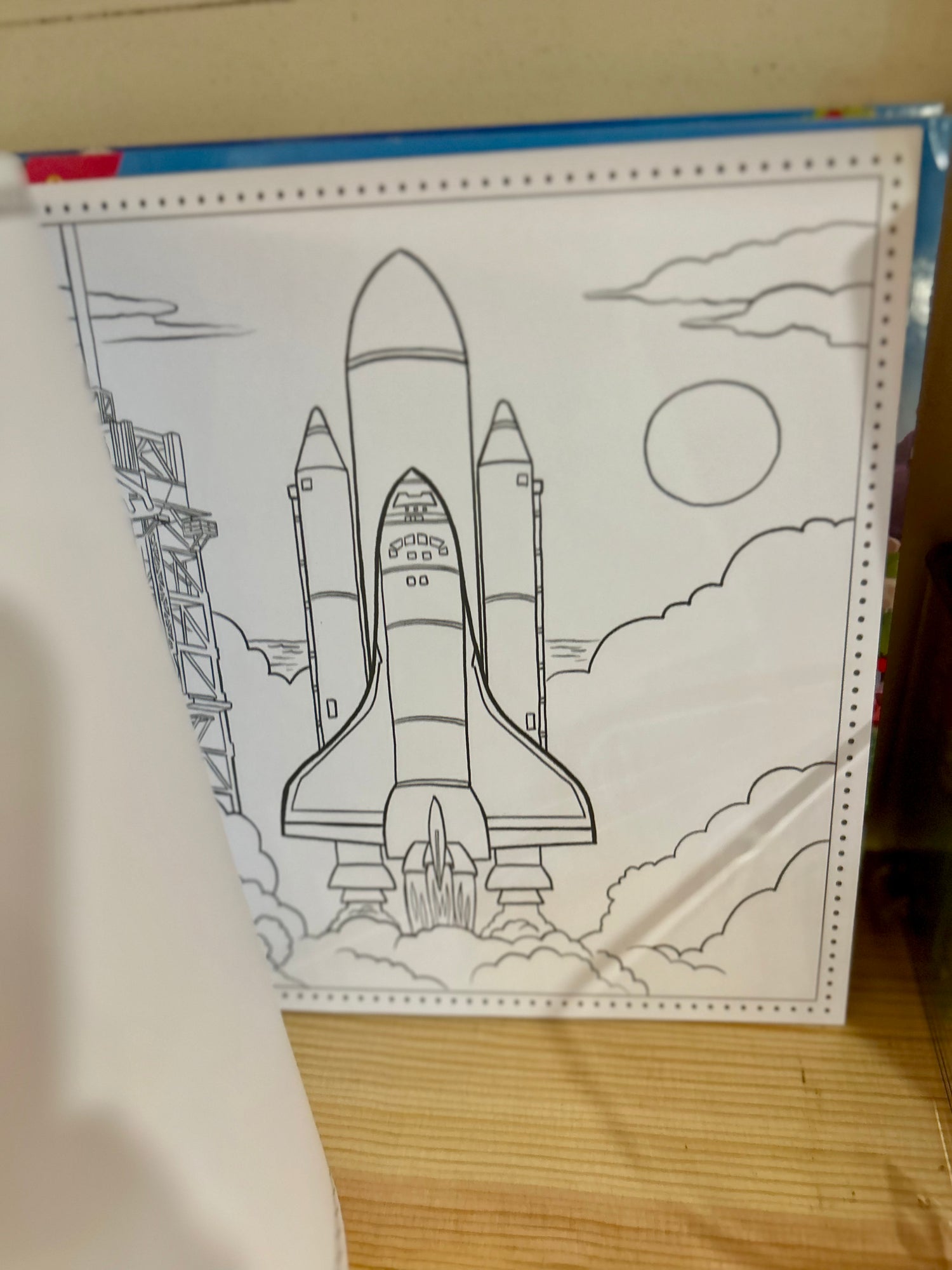 Construction Square Coloring Book