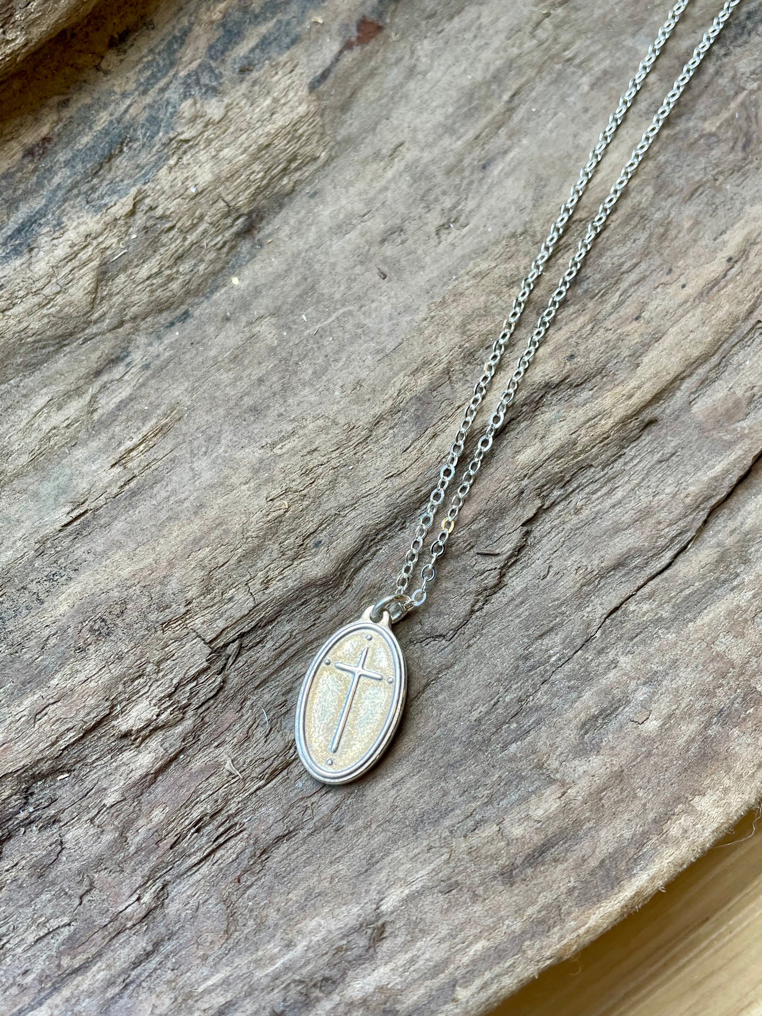 Romans 5:8 Madison Sterling Silver Necklace