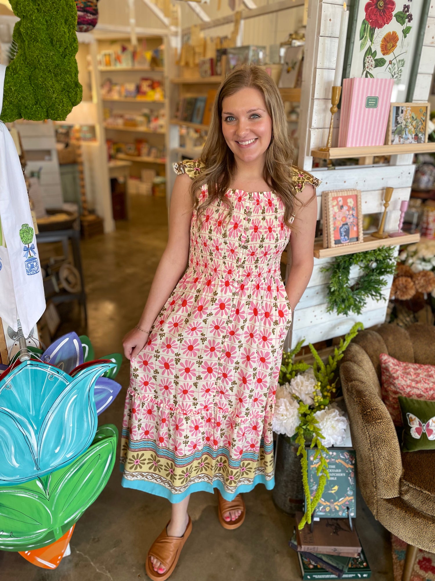 Challis Midi Dress
