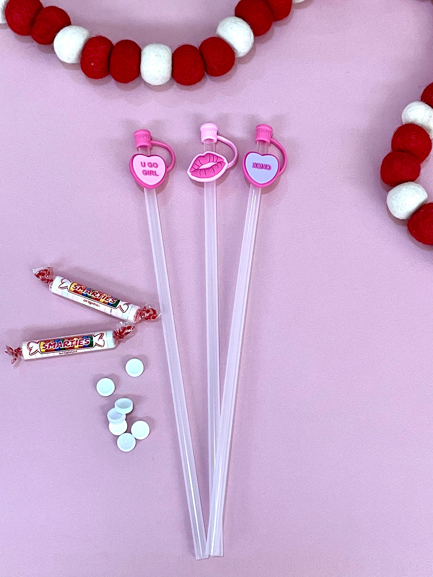 Swig VDay Straw Topper Individual