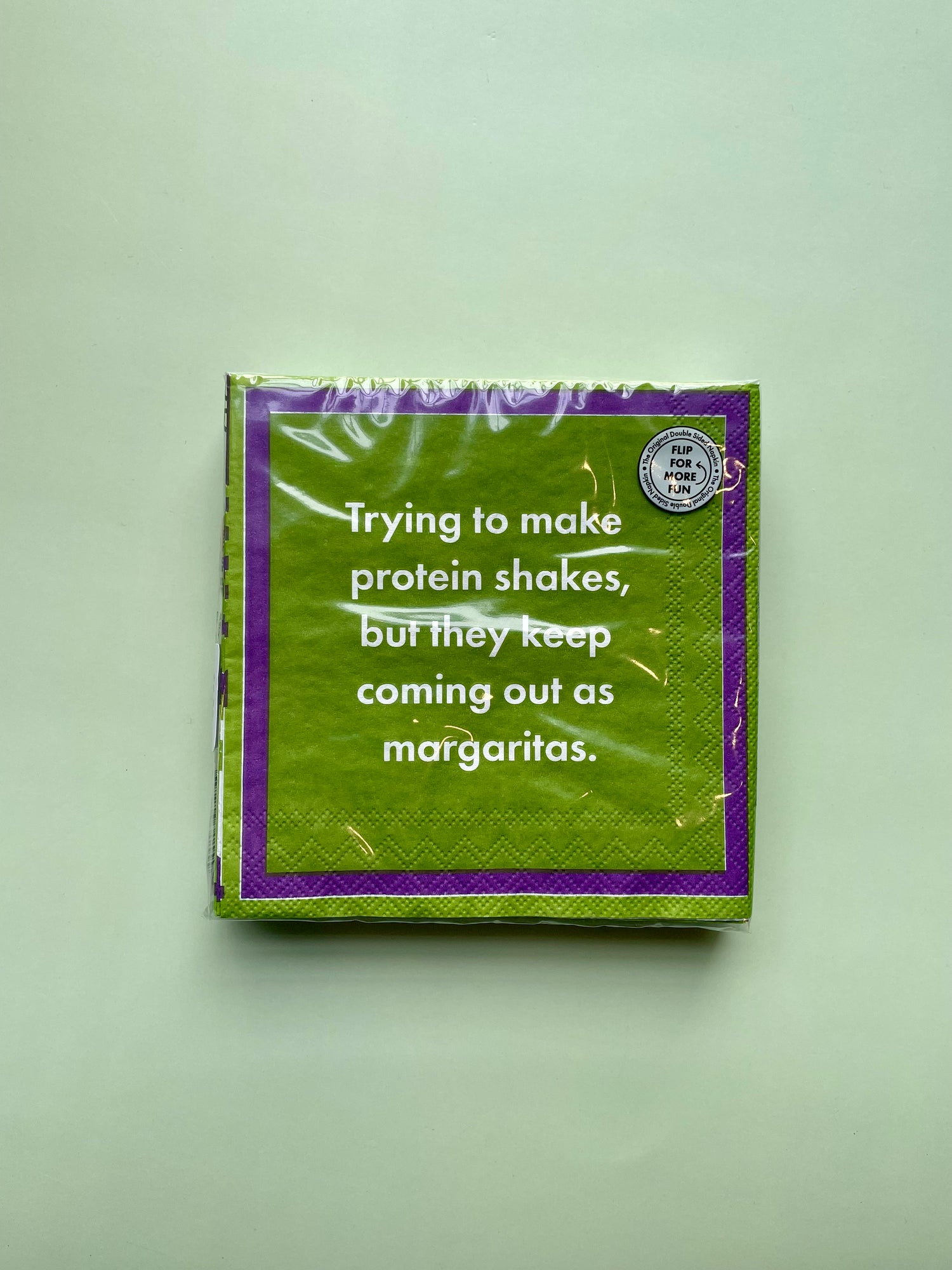 Drinks on Me Cocktail Napkins : Holy Water