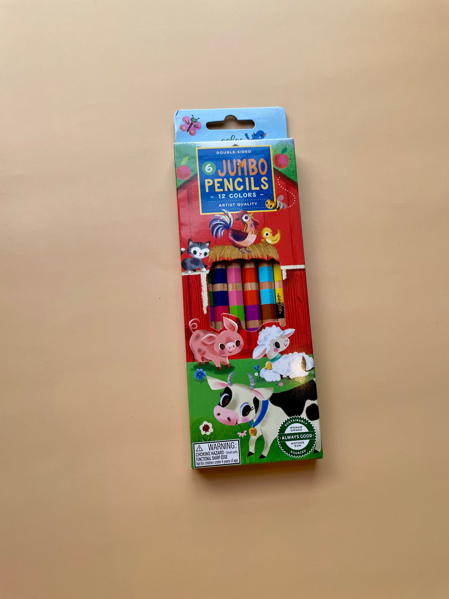 Little Farm Jumbo Double Pencils
