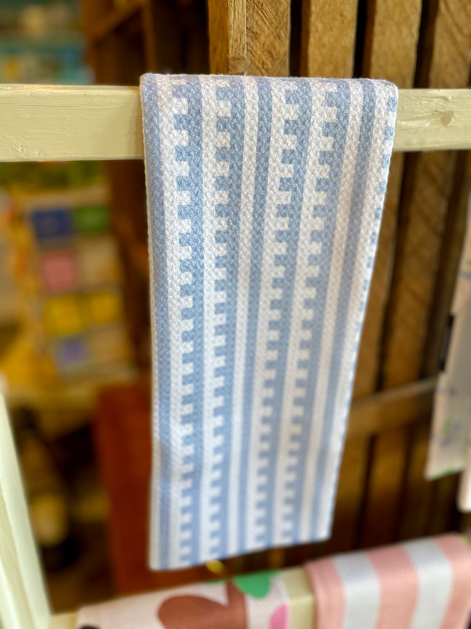 Fresh Linen  Geometry Tea Towel